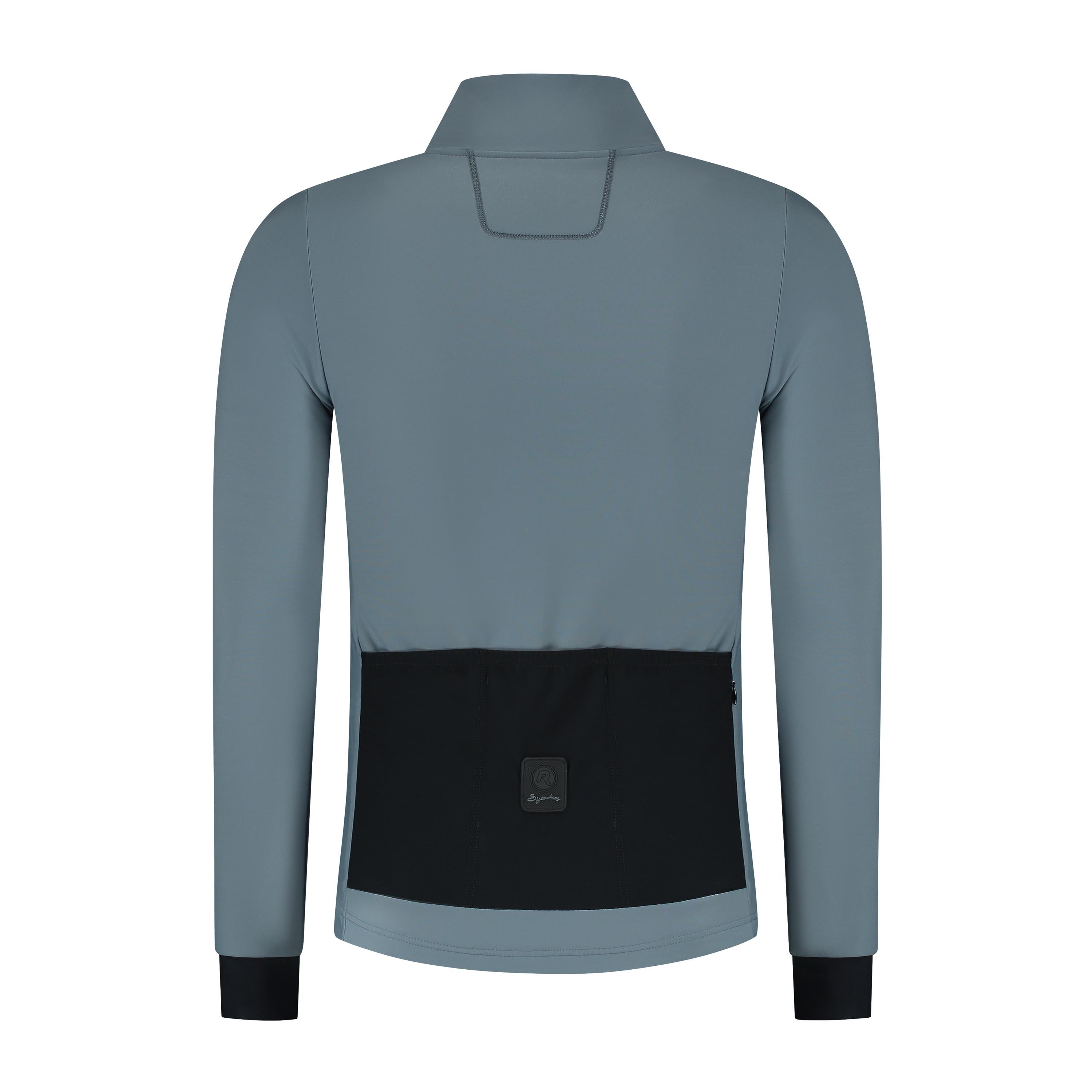 Signature Fietsshirt Lange Mouw Heren - Ardesia