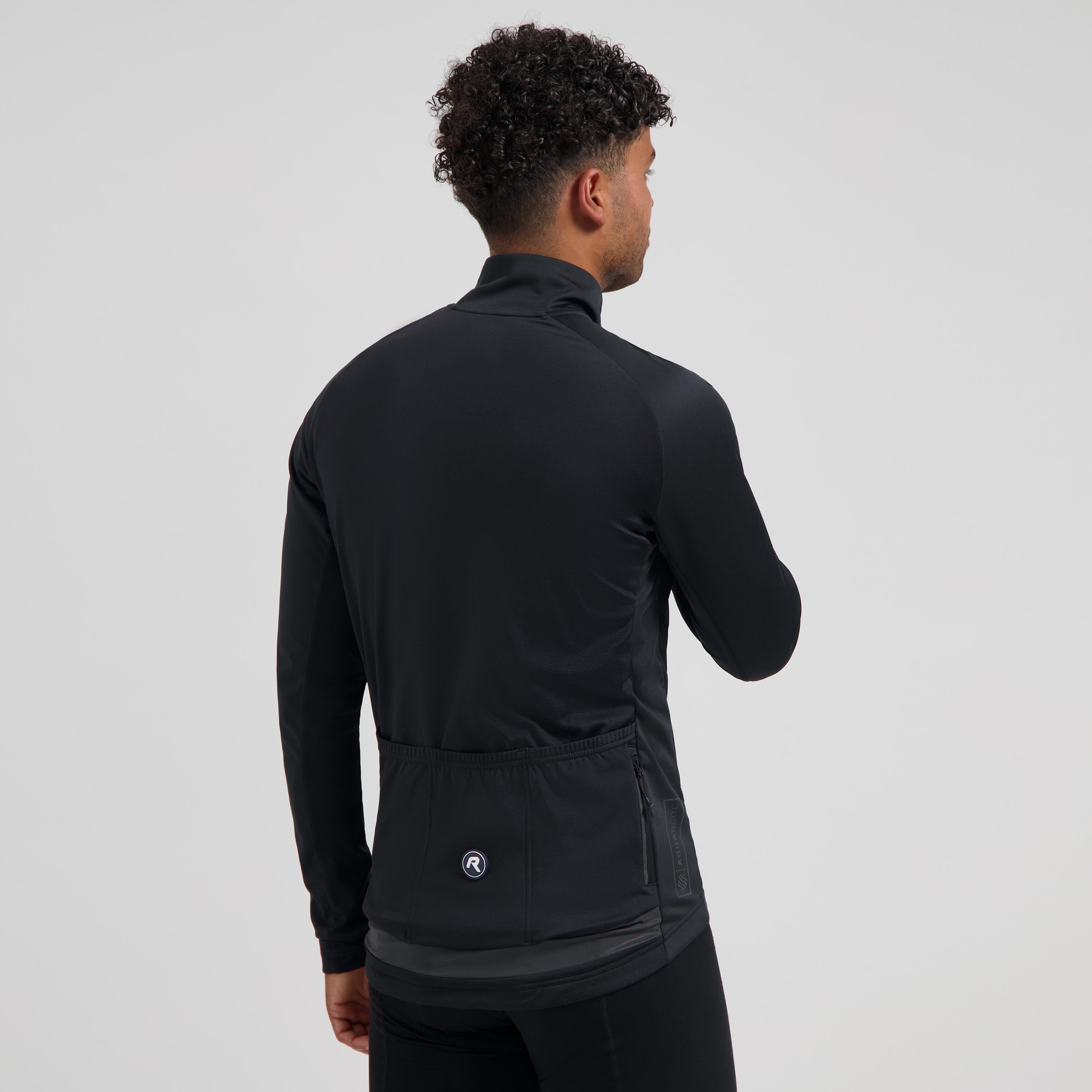 Essential II Winter Fahrradjacke Männer - schwarz