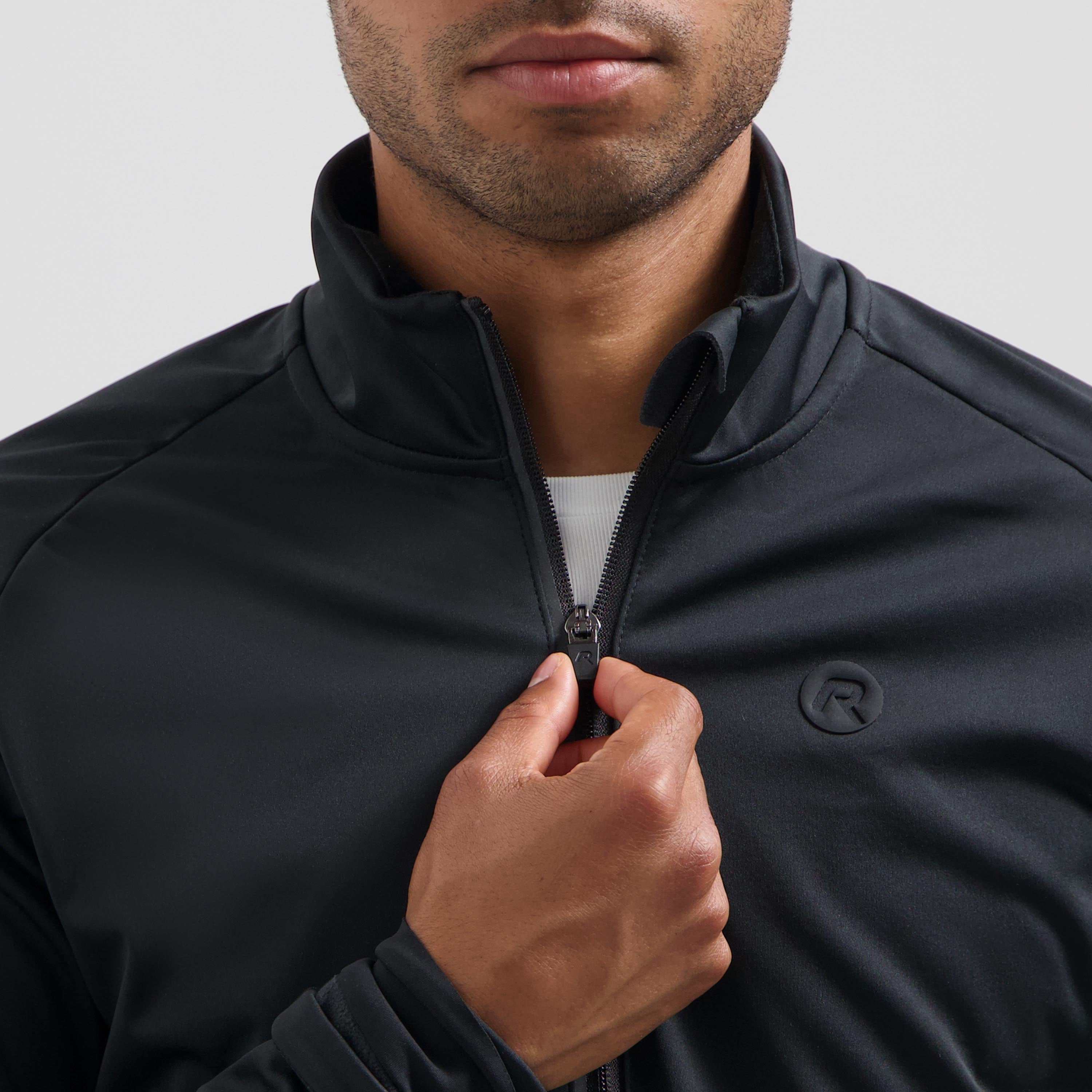 Essential II Winter Fahrradjacke Männer - schwarz