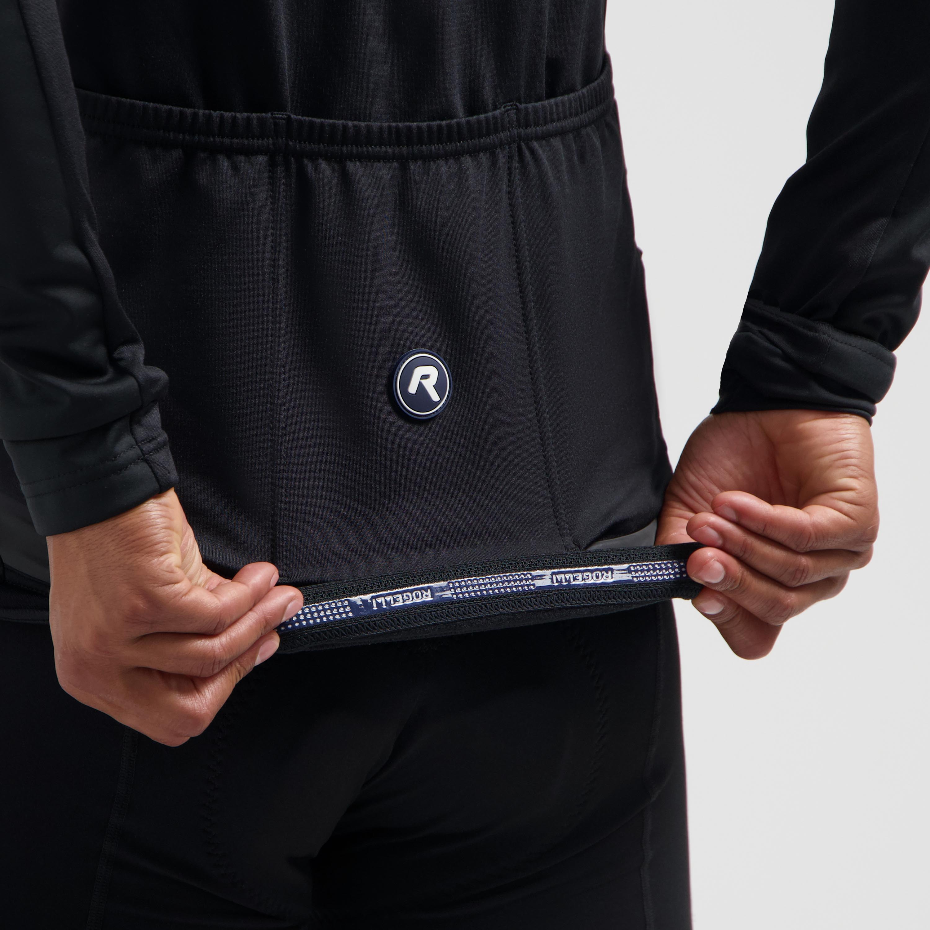Essential II Winter Fahrradjacke Männer - schwarz