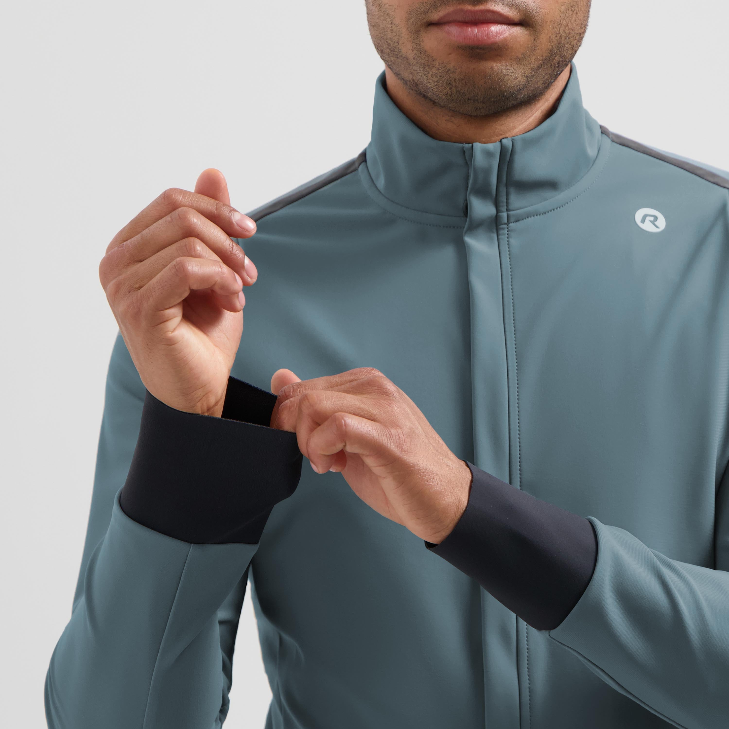 Distanz II Fahrradjacke Männer - Blau/Schwarz