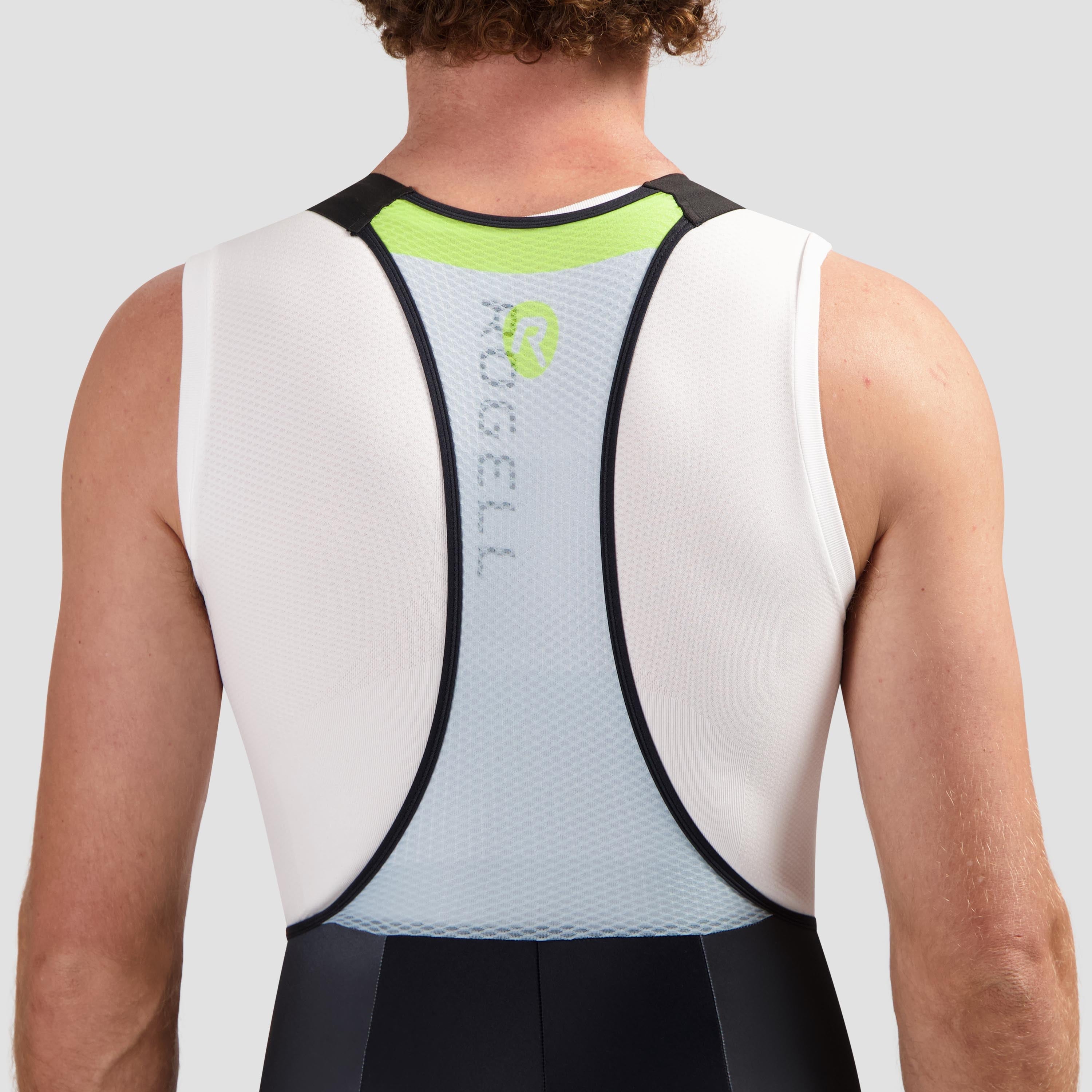 Held II Fahrradhosen Männer - Schwarz/Blau/Limette