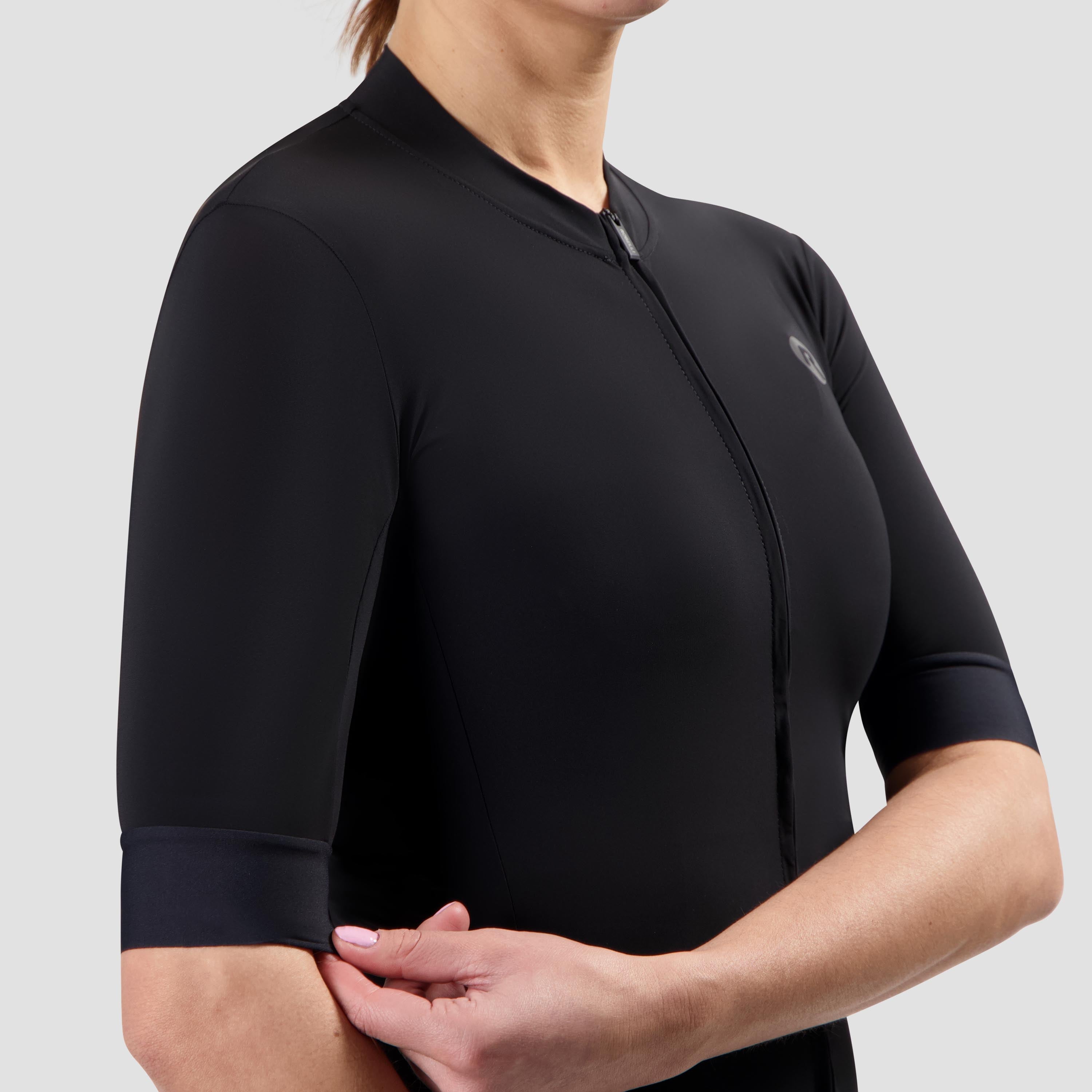 Signature Fietsshirt Dames - Zwart