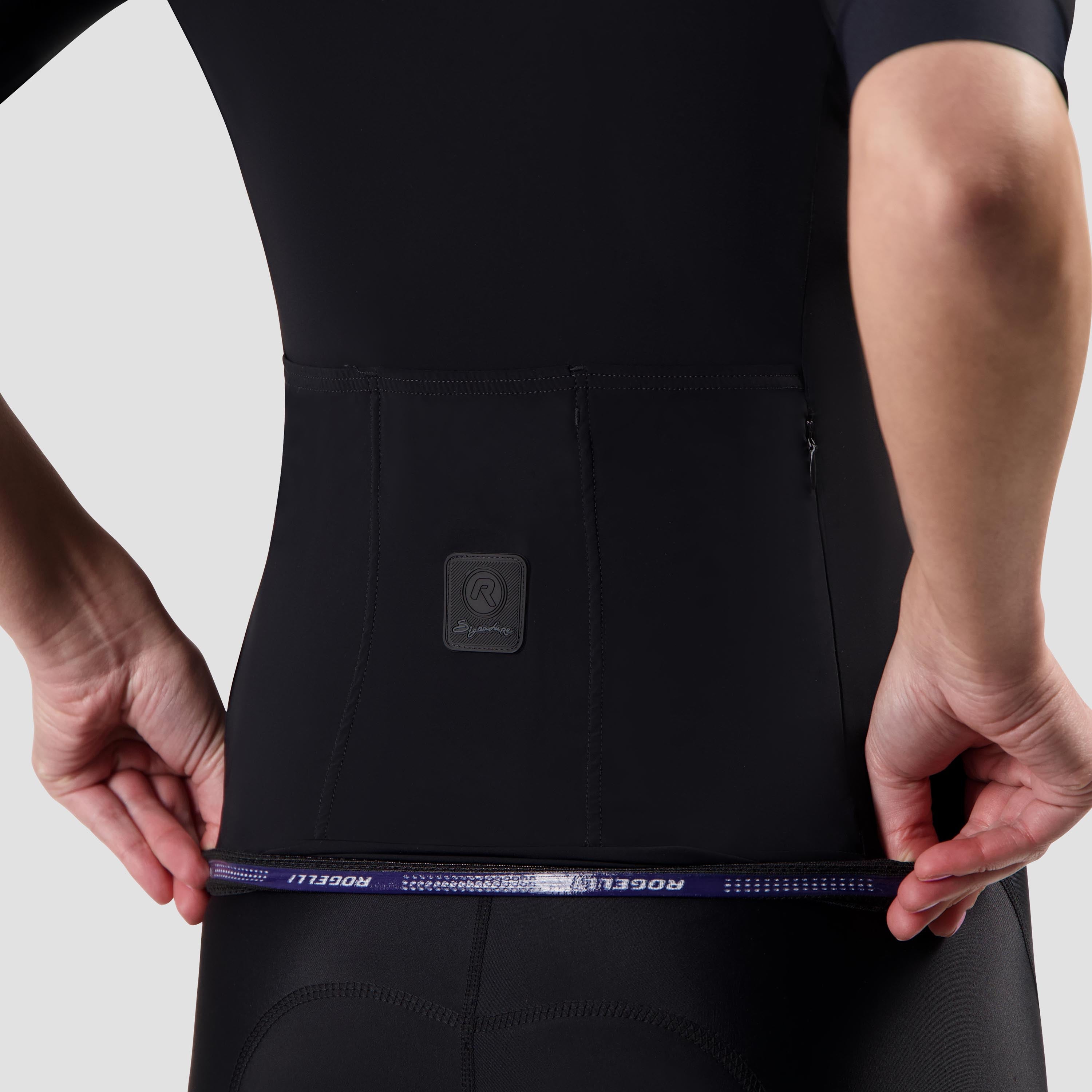 Signature Fietsshirt Dames - Zwart
