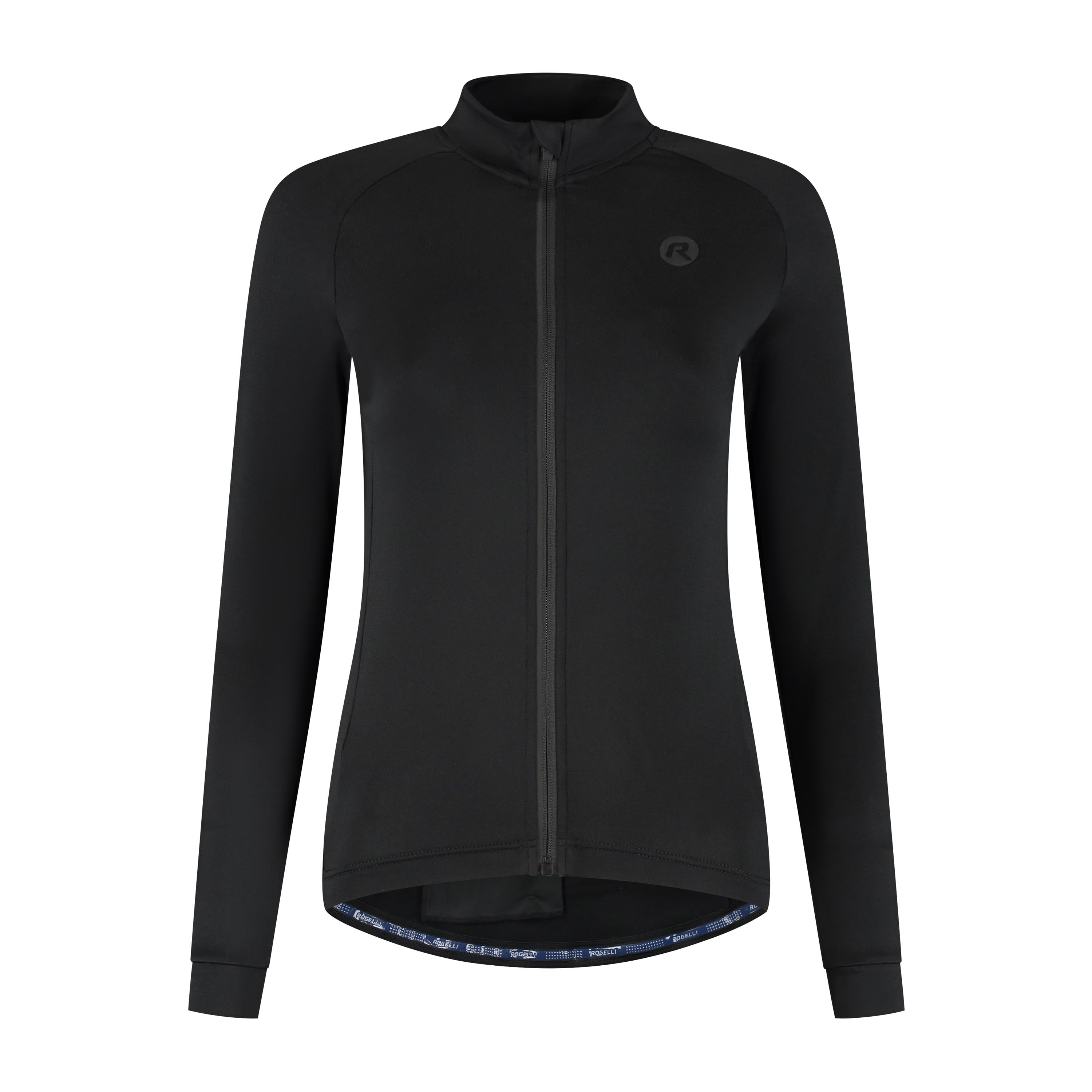 Essential II Fietsshirt Lange Mouw Dames - Zwart