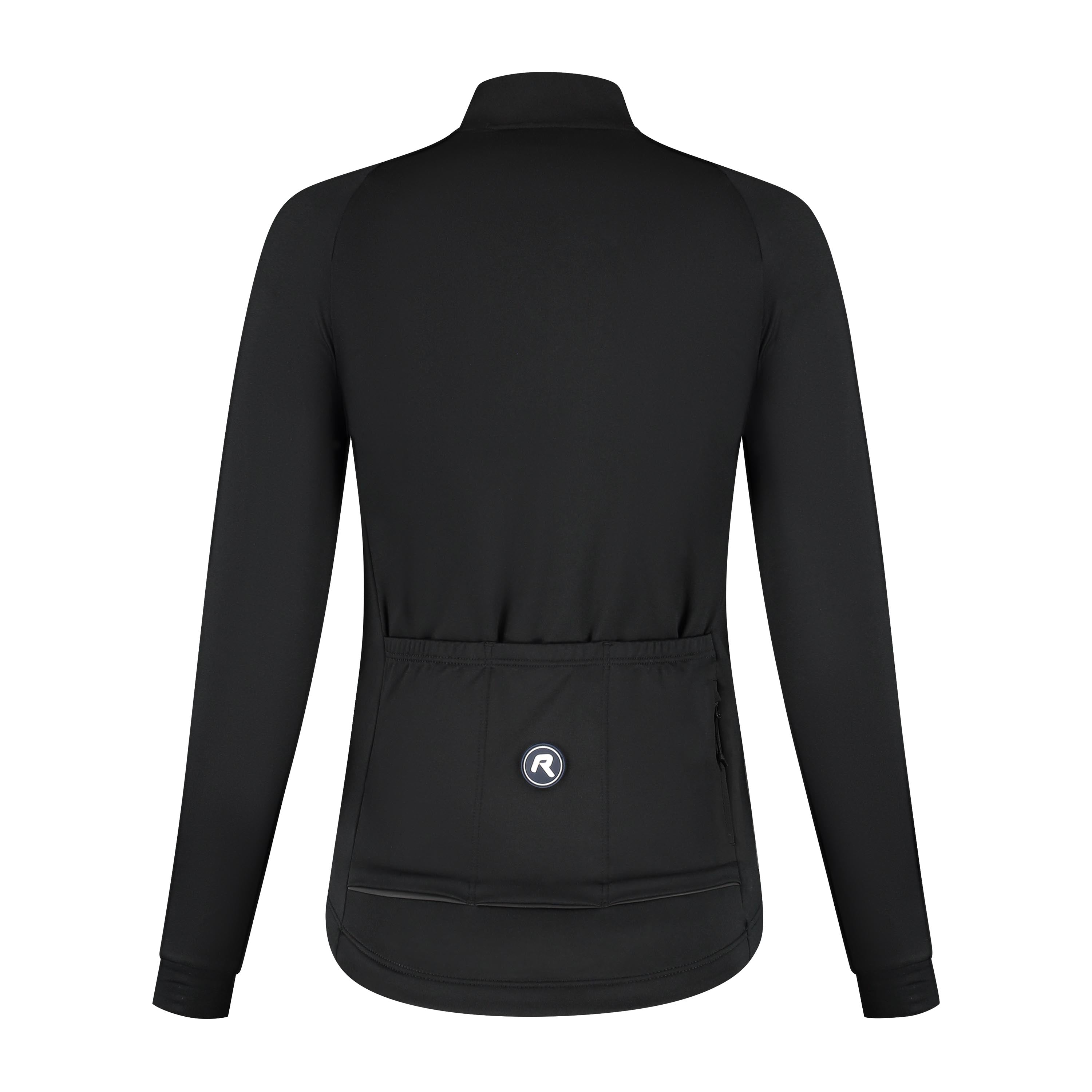 Essential II Fietsshirt Lange Mouw Dames - Zwart