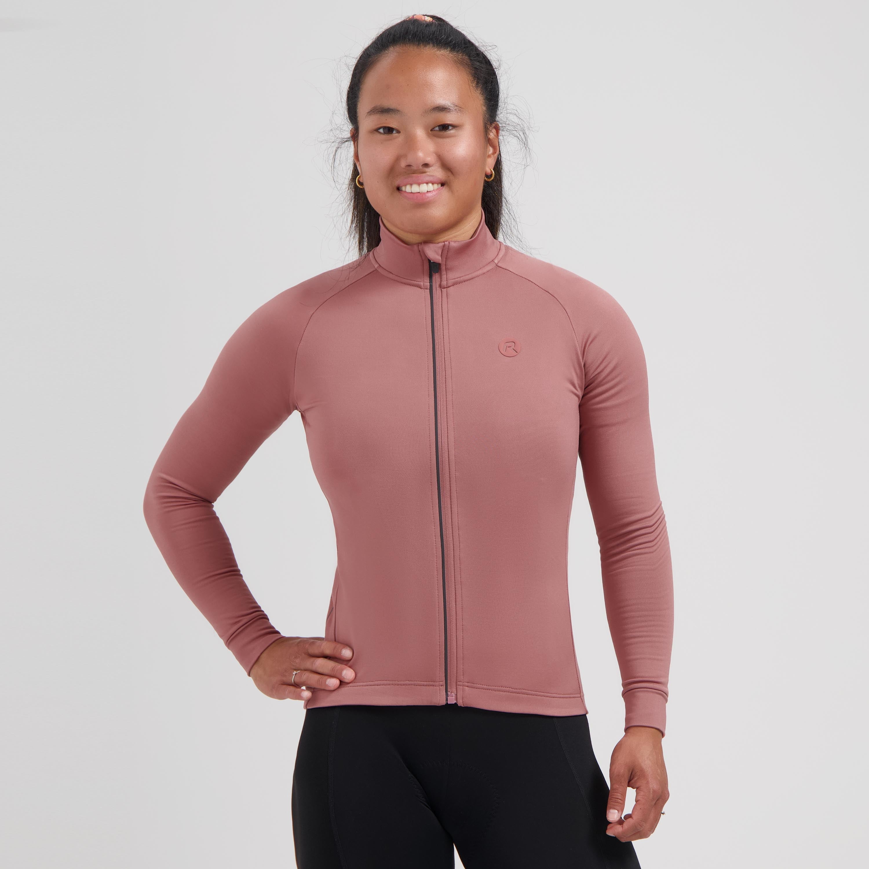 Essential II Fietsshirt Lange Mouw Dames - Chutney