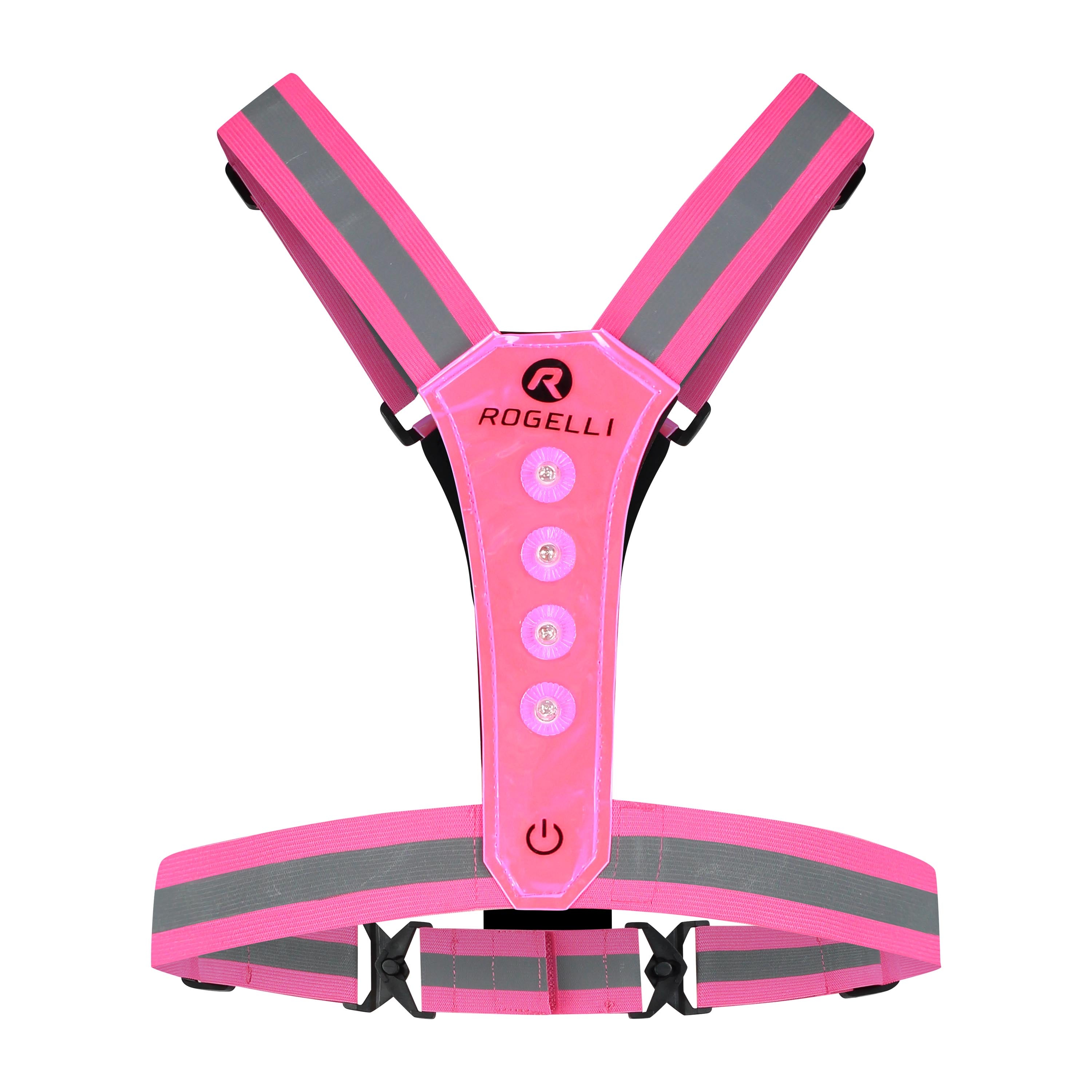 LED-vest - Neon Roze