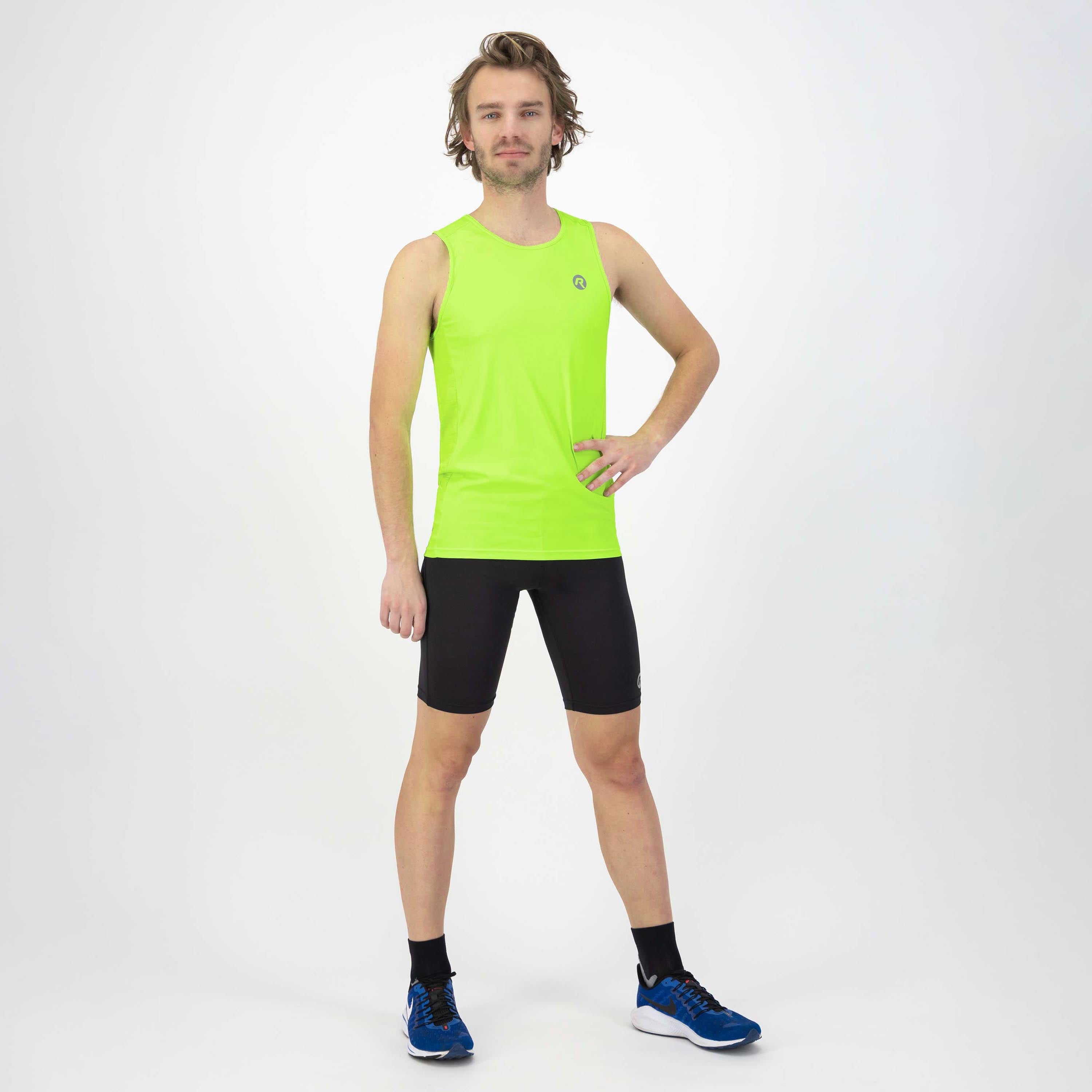 Core Hardloopsinglet Heren - Neon Geel