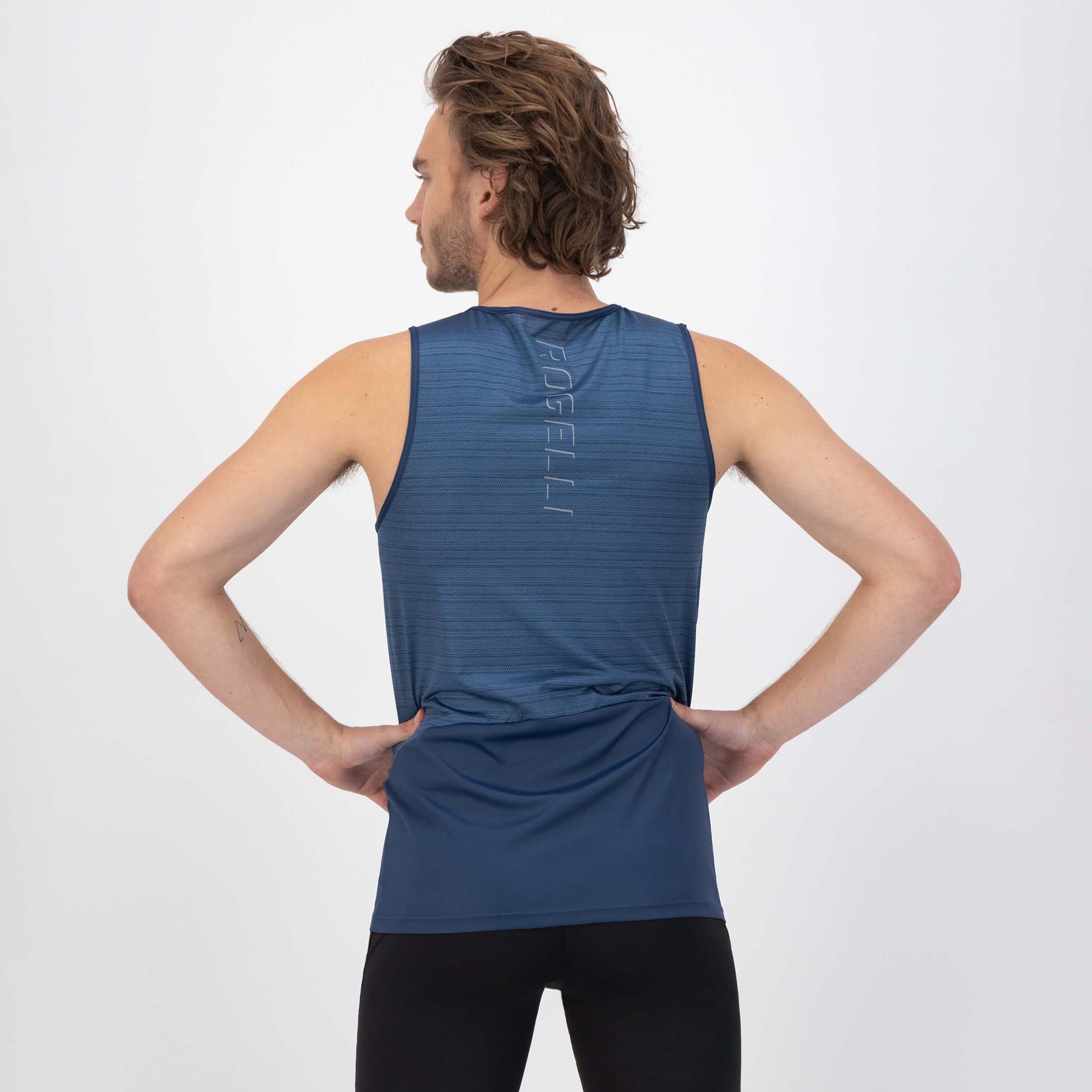 Core Hardloopsinglet Heren - Donkerblauw