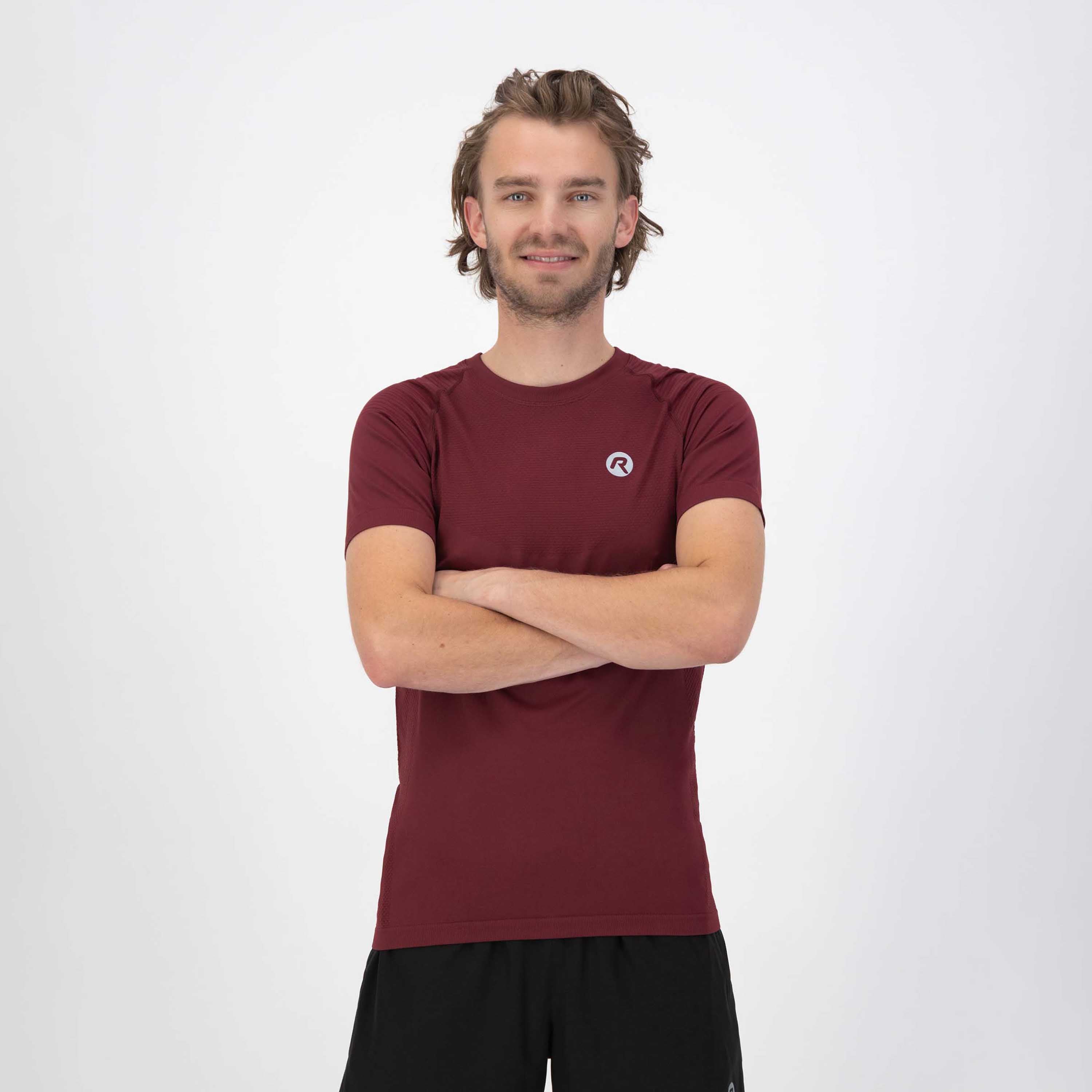 Essential Sportshirt Heren - Bordeaux