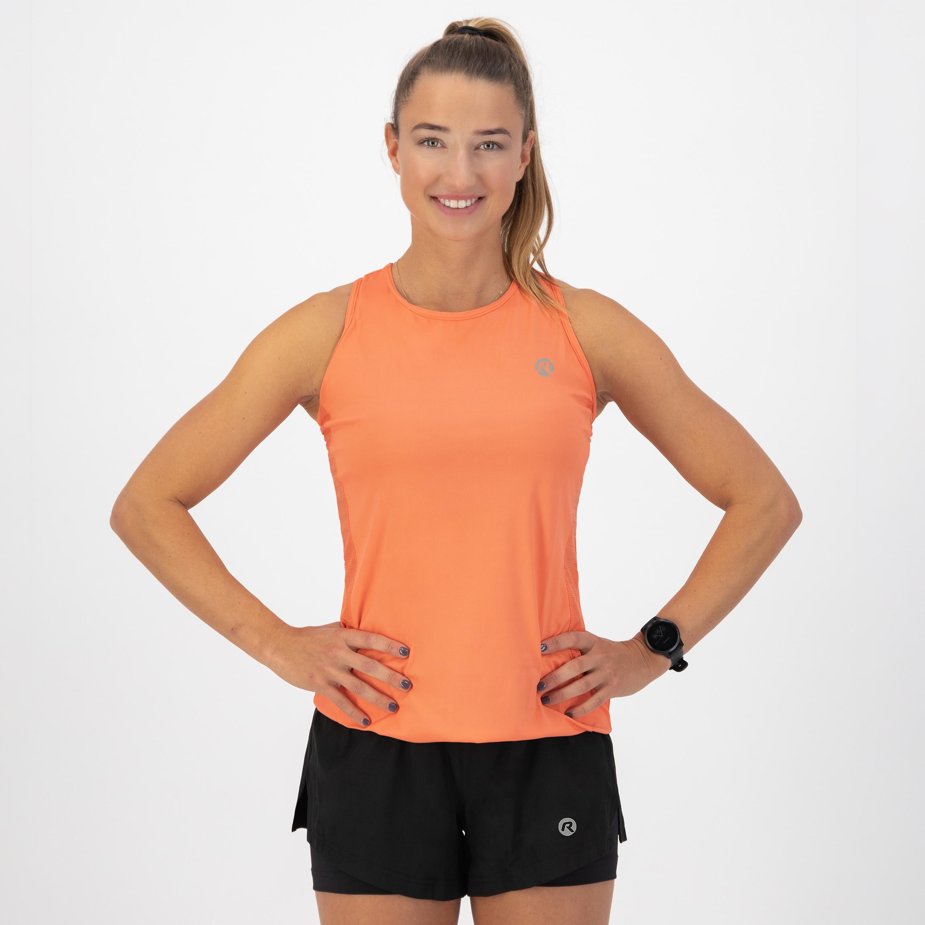 Core Hardloopsinglet Dames - Koraal