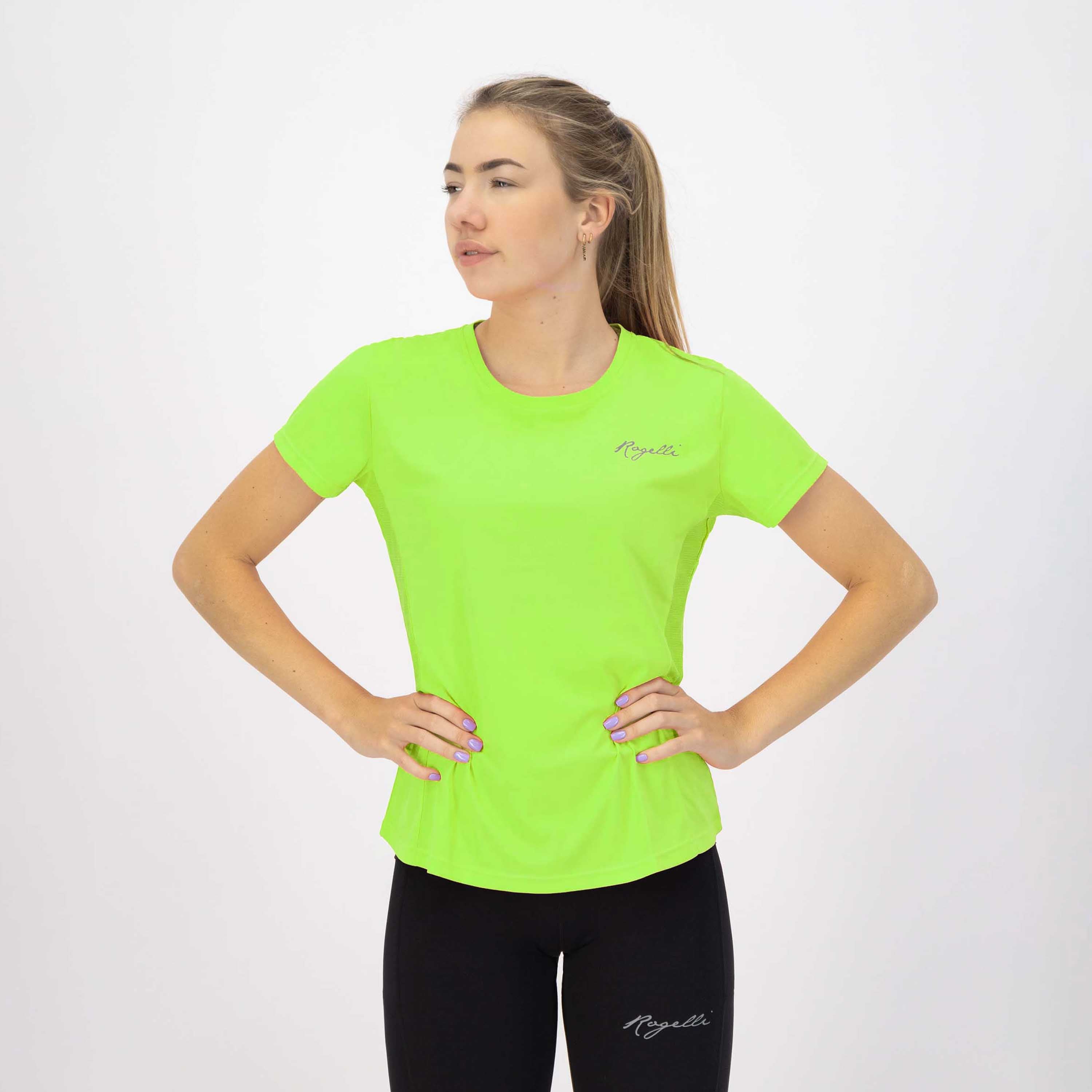 Core Hardloopshirt Dames - Neon Geel