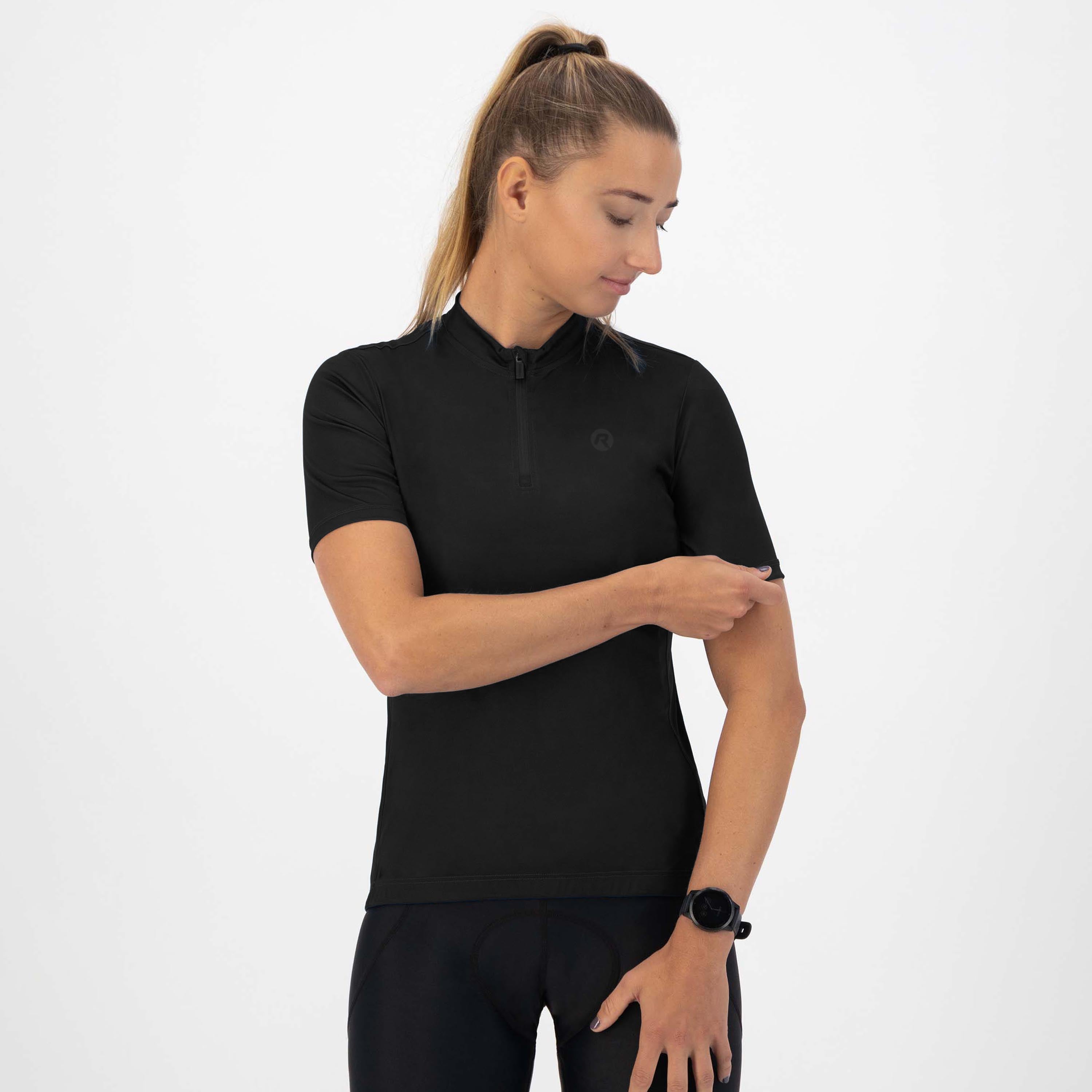 Core Fietsshirt Dames - Zwart
