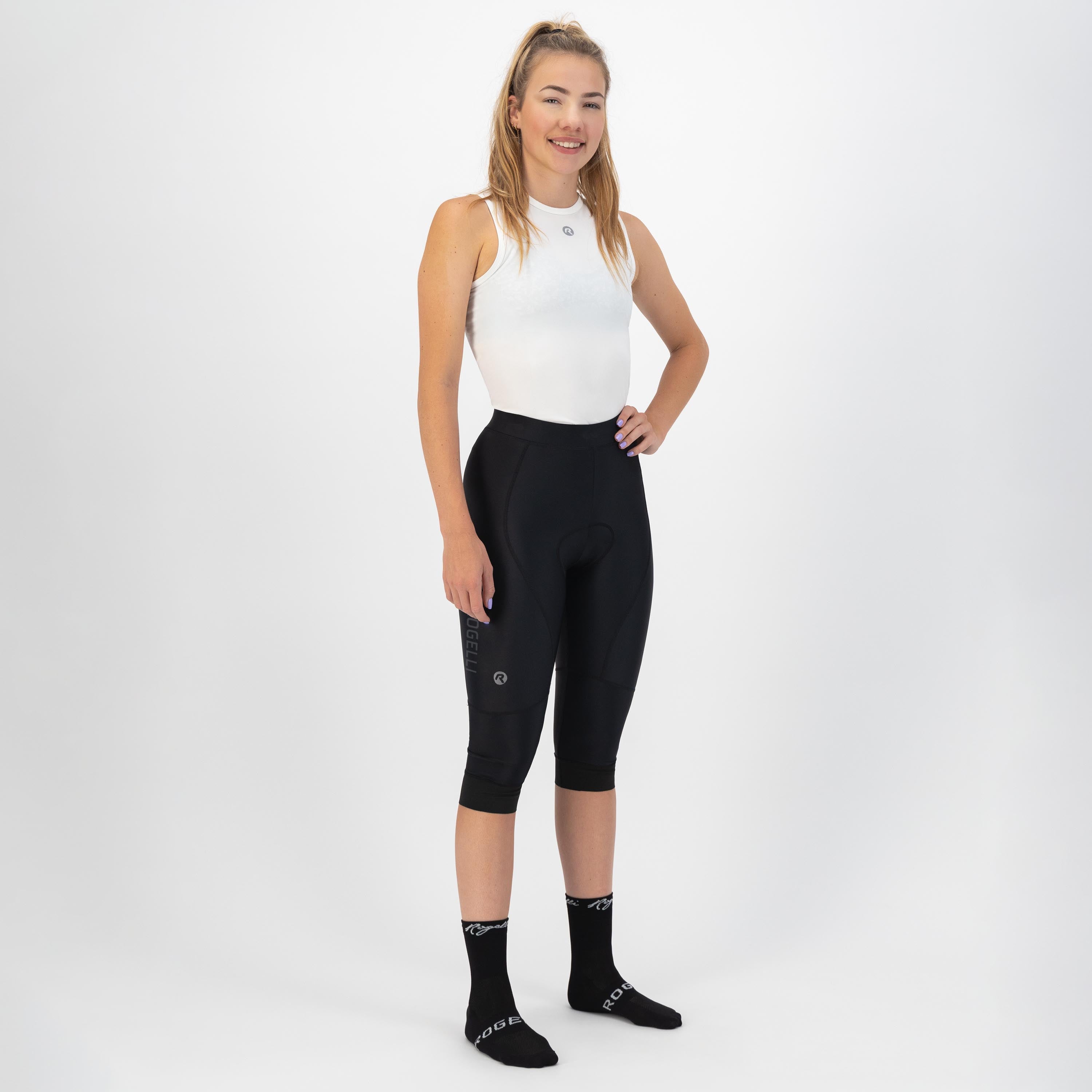 Essential II Drei Viertel Radsporthosen ohne Hosenträger Damen Damen