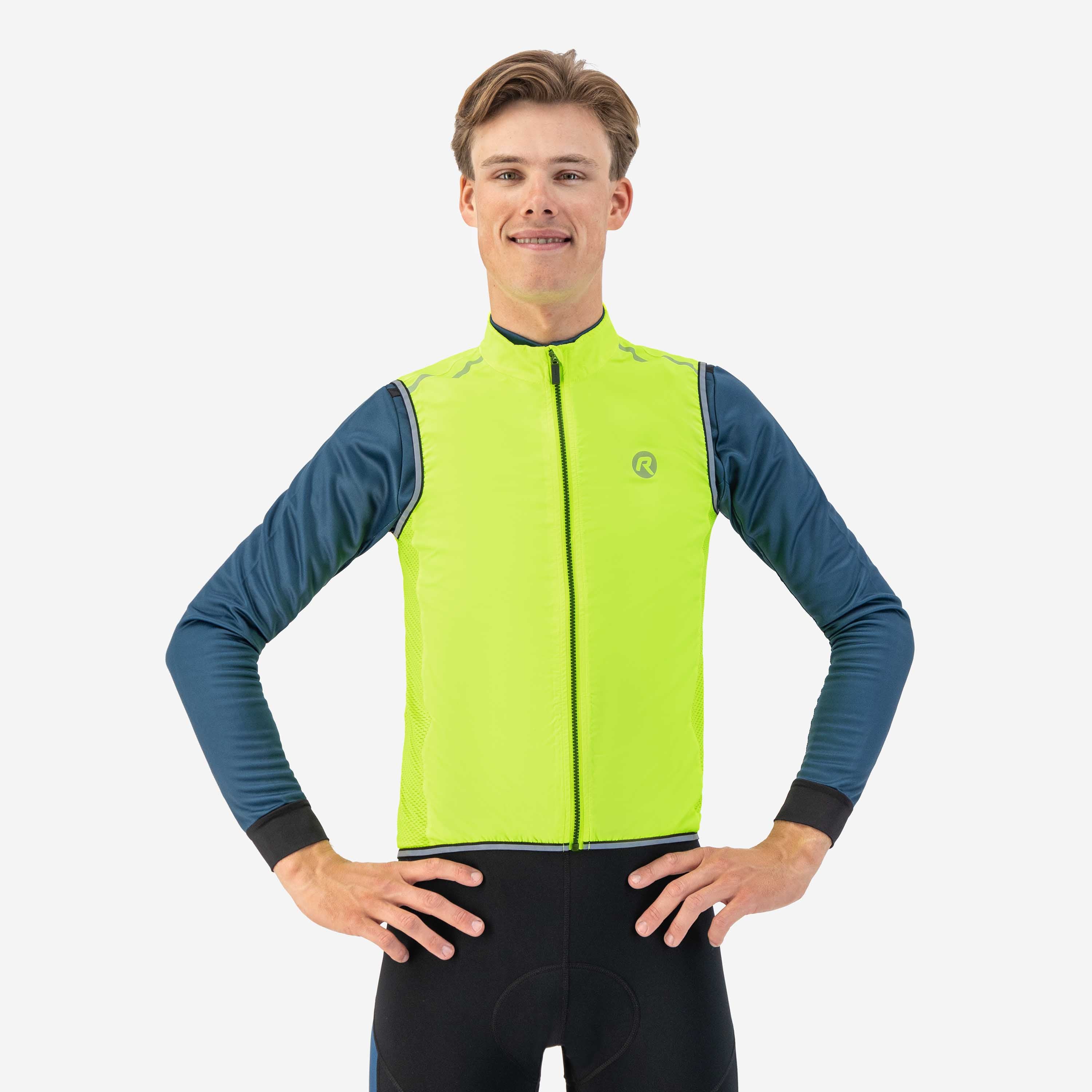 Core Bodyvest Men - Neon Geel