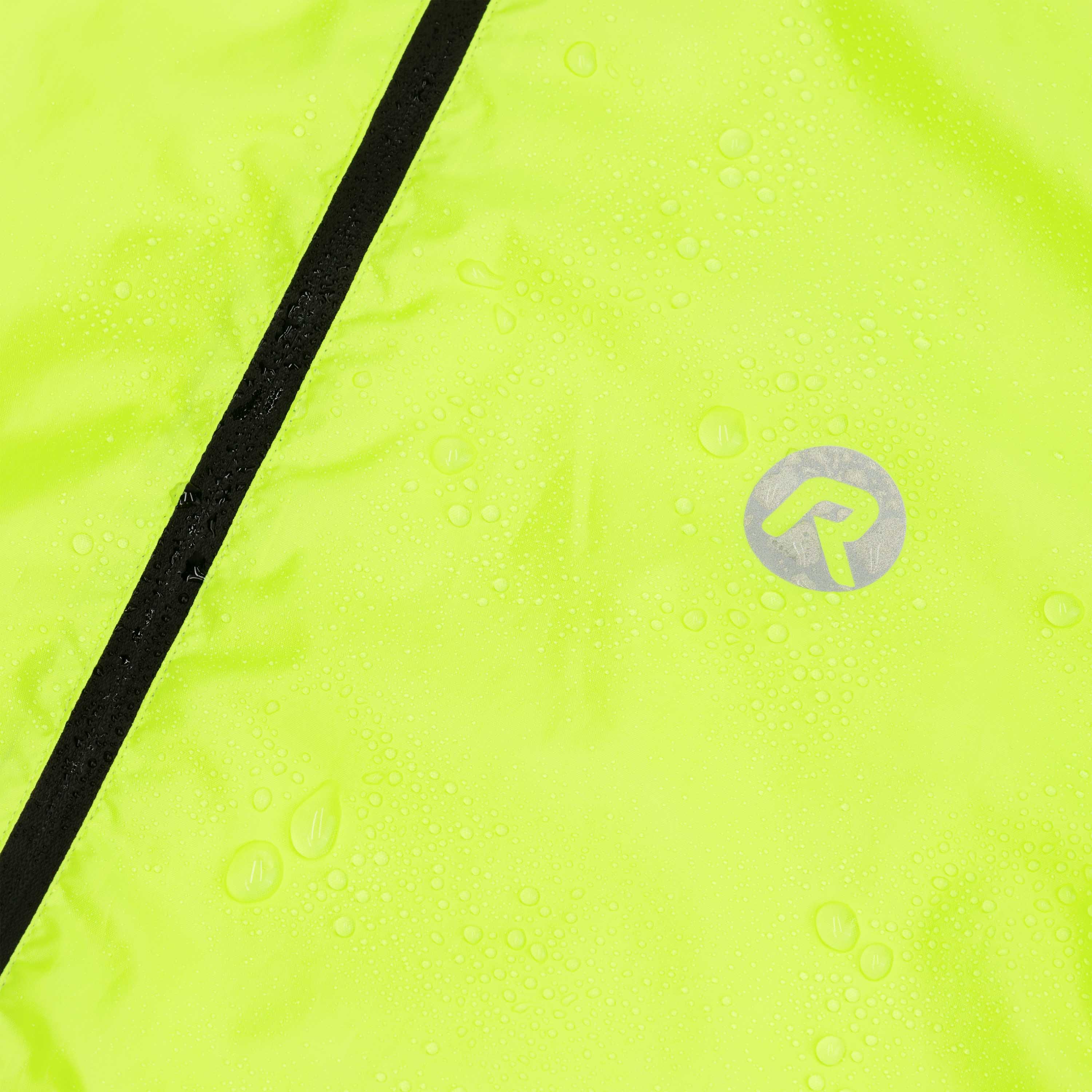 Core Regenjack Heren - Neon Geel