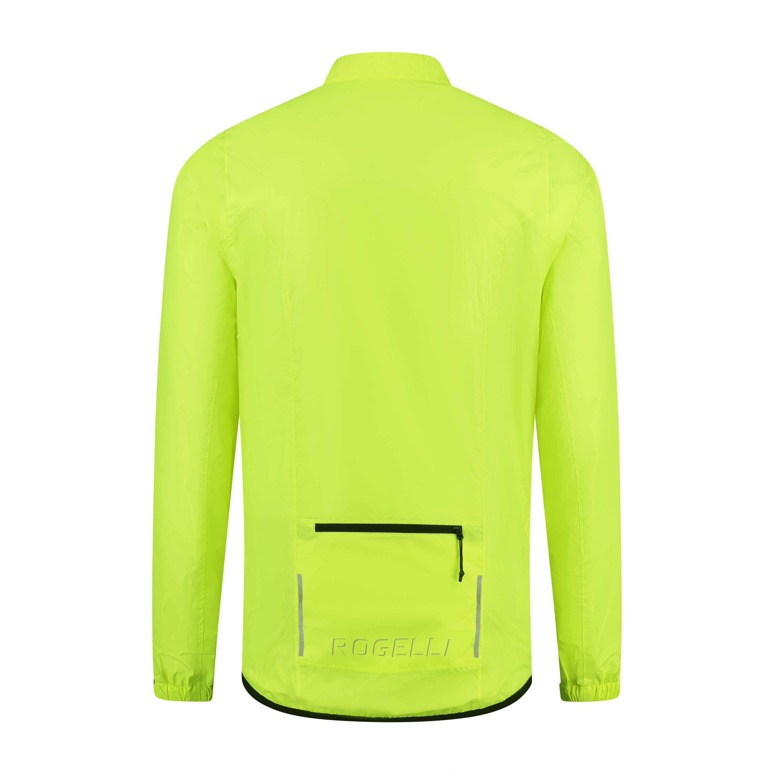 Core Regenjack Heren - Neon Geel