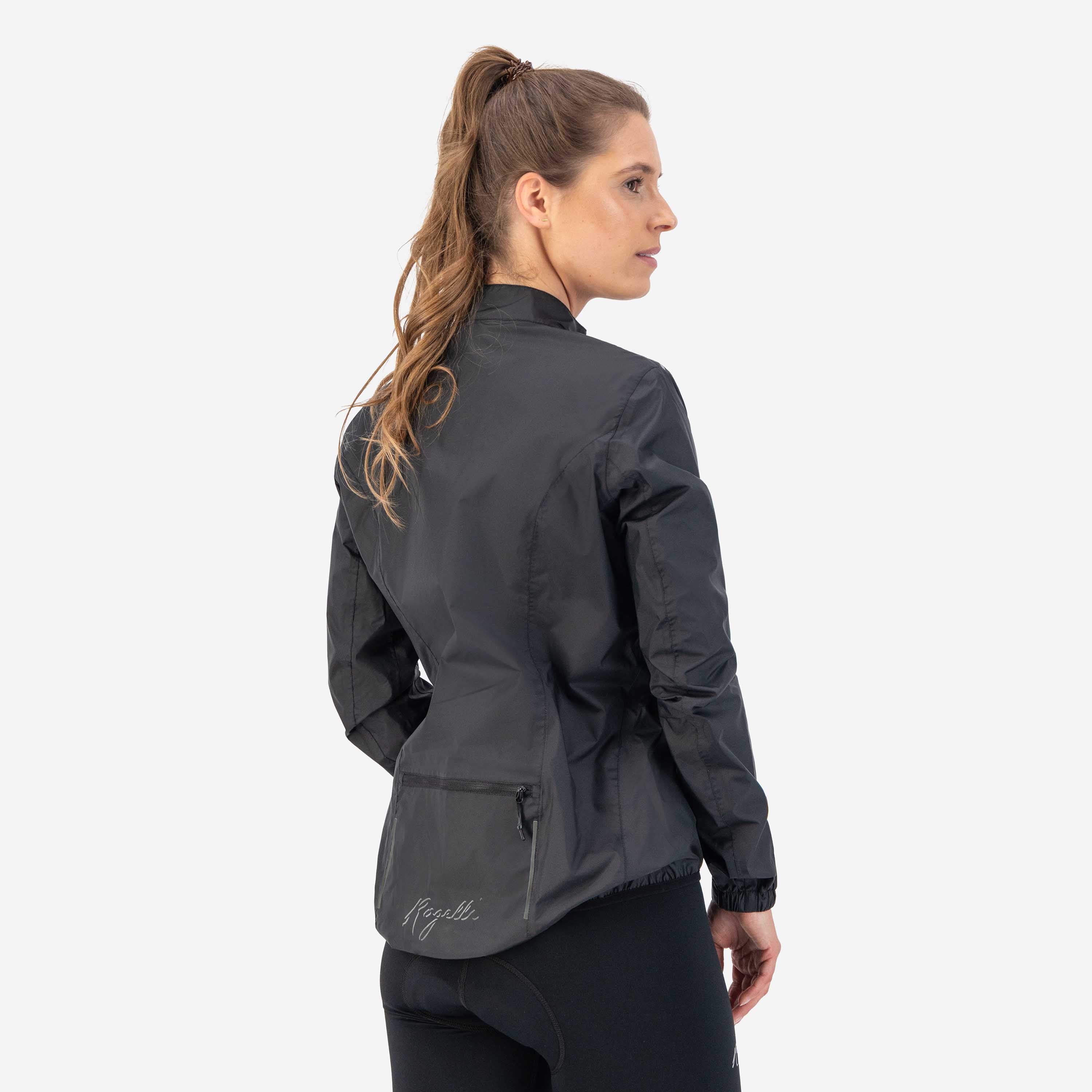 Core Regenjack Dames - Zwart