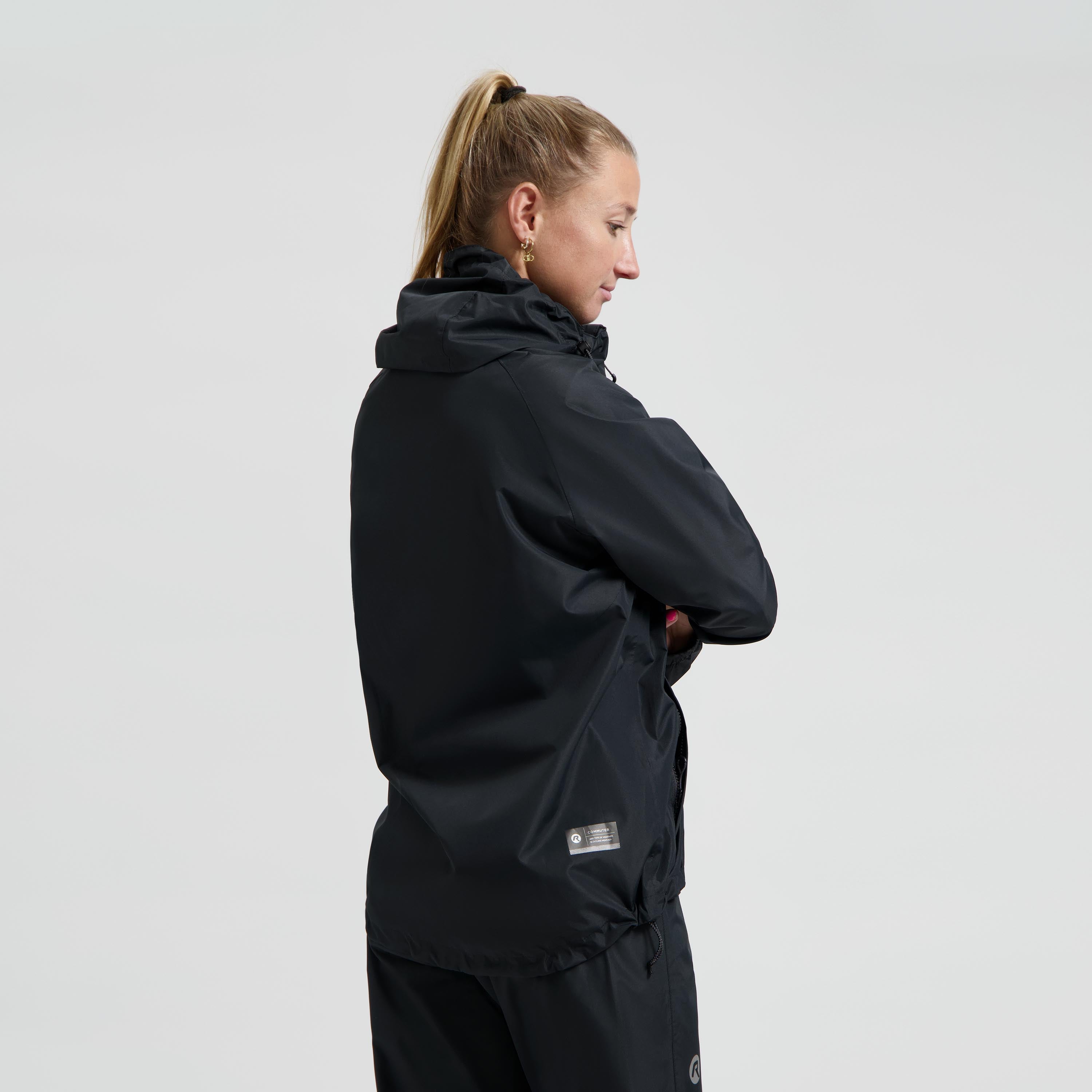 Commuter Core Rain suit unisex - black