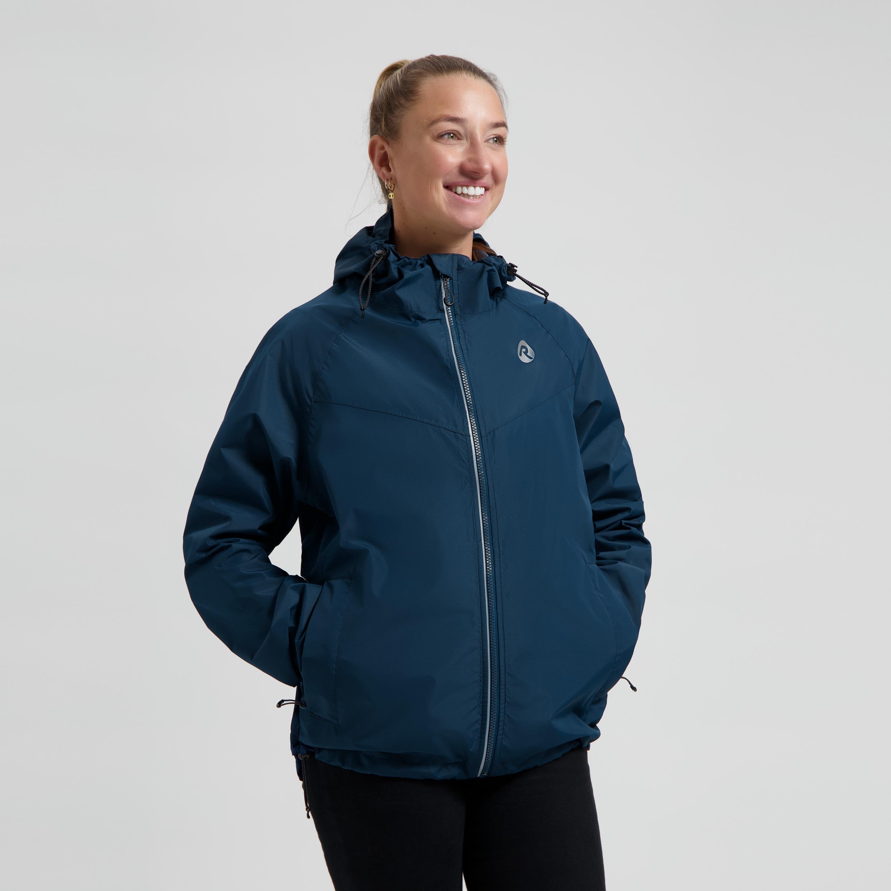 Commuter Core Regenjas Unisex - Donkerblauw