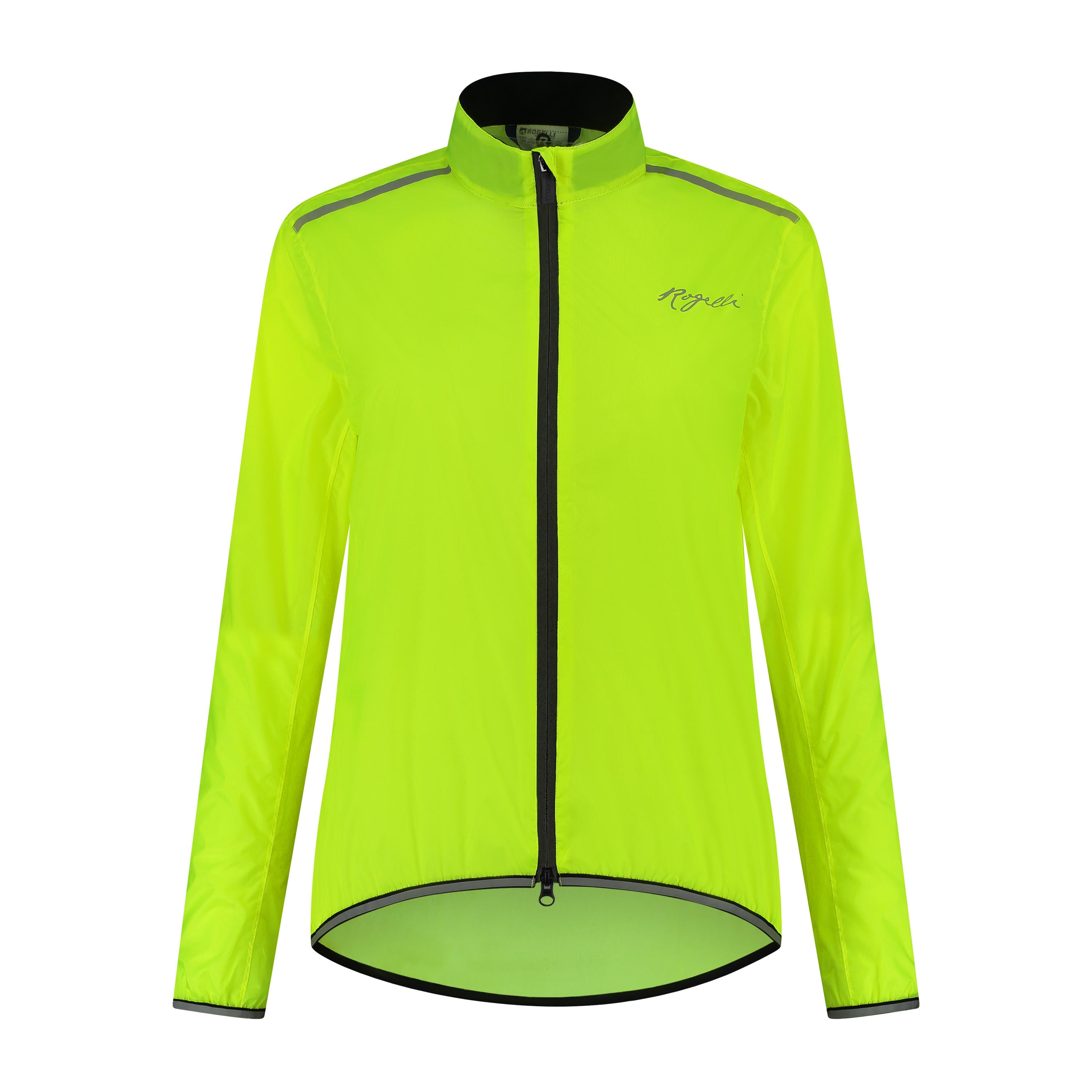 Essential Regenjacke Damen - Neongelb