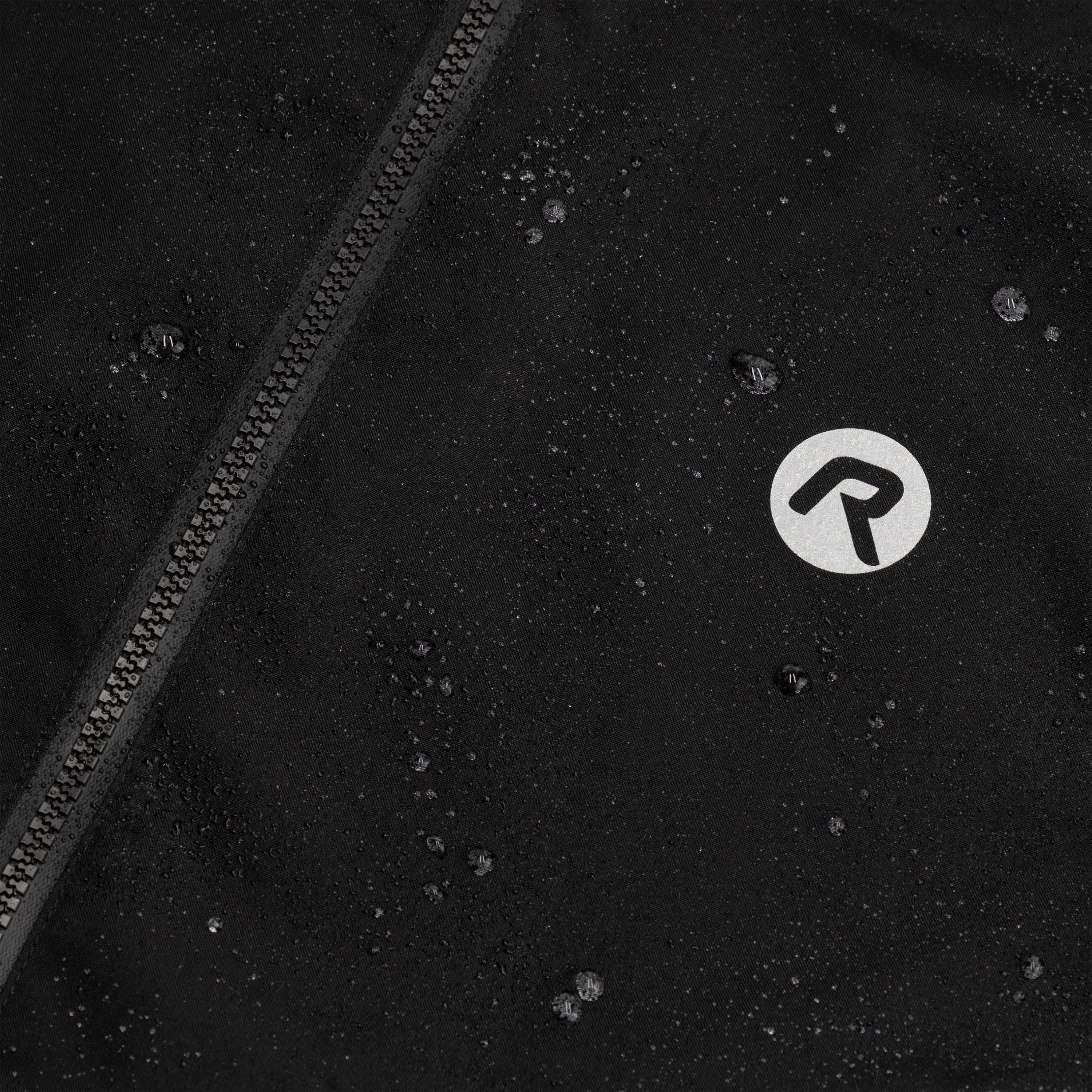 Entfernung Regenjacke Männer - schwarz