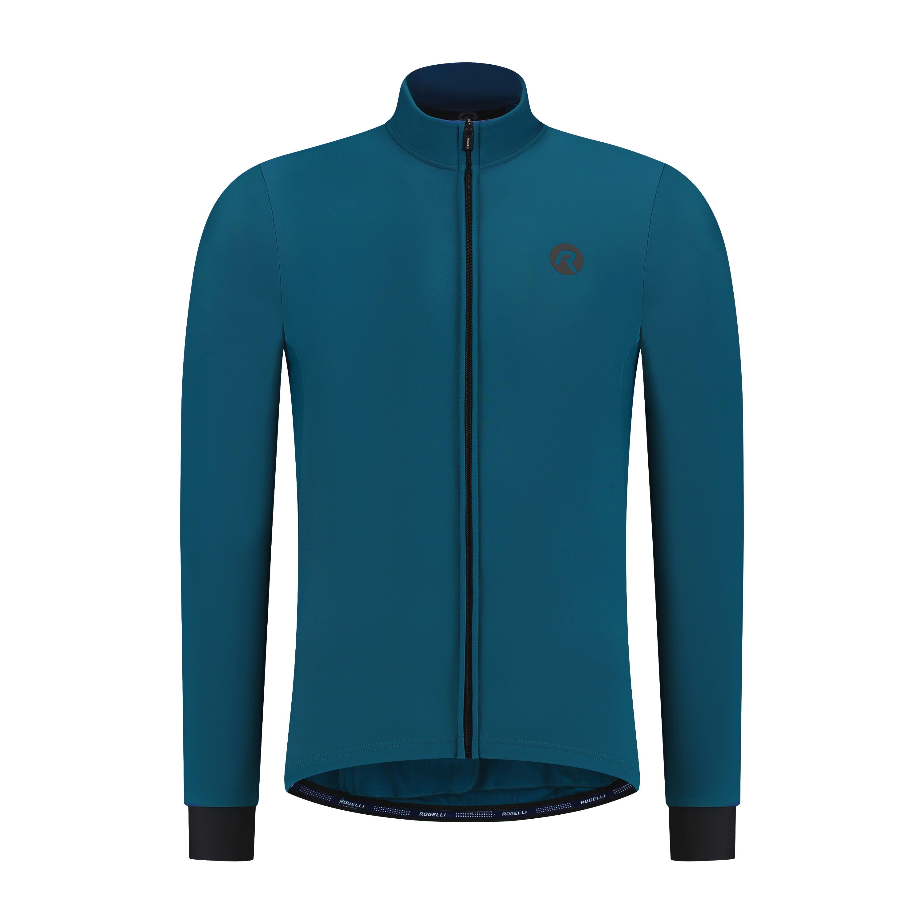 Signature Fietsshirt Lange Mouw Heren - Blauw
