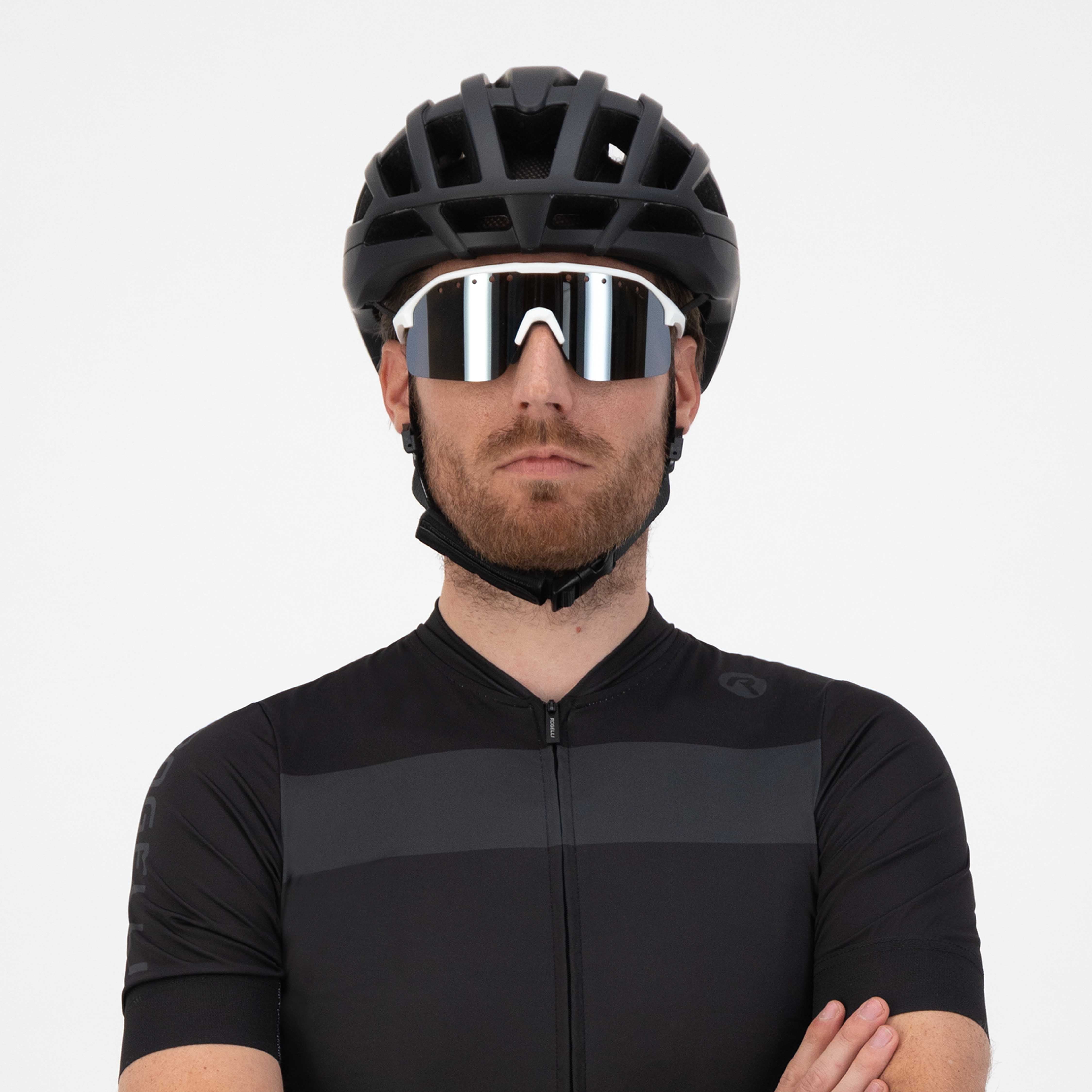 Ventro polarized bicycle glasses - White/Taupe