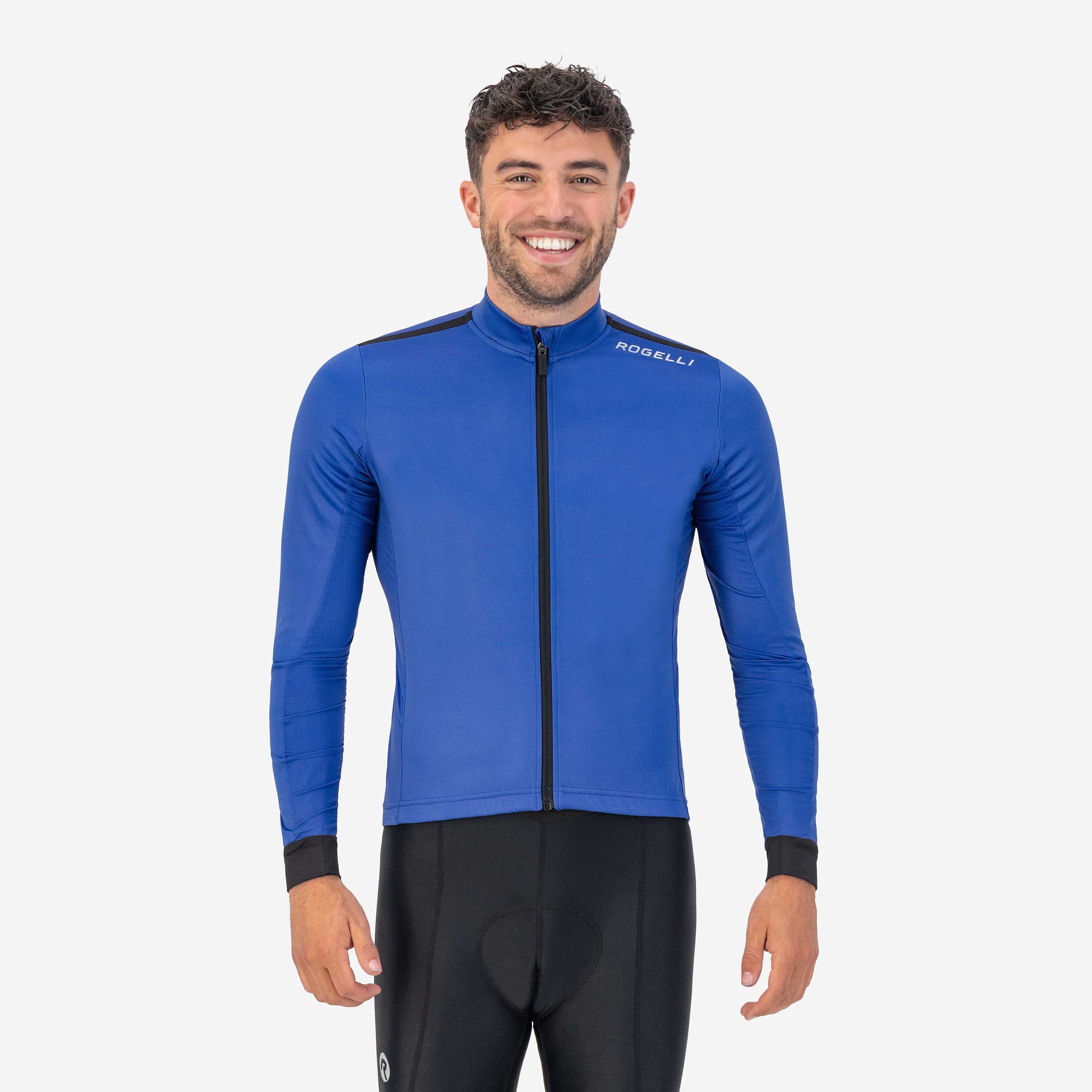 Core Fietsshirt Lange Mouw Heren - Blauw