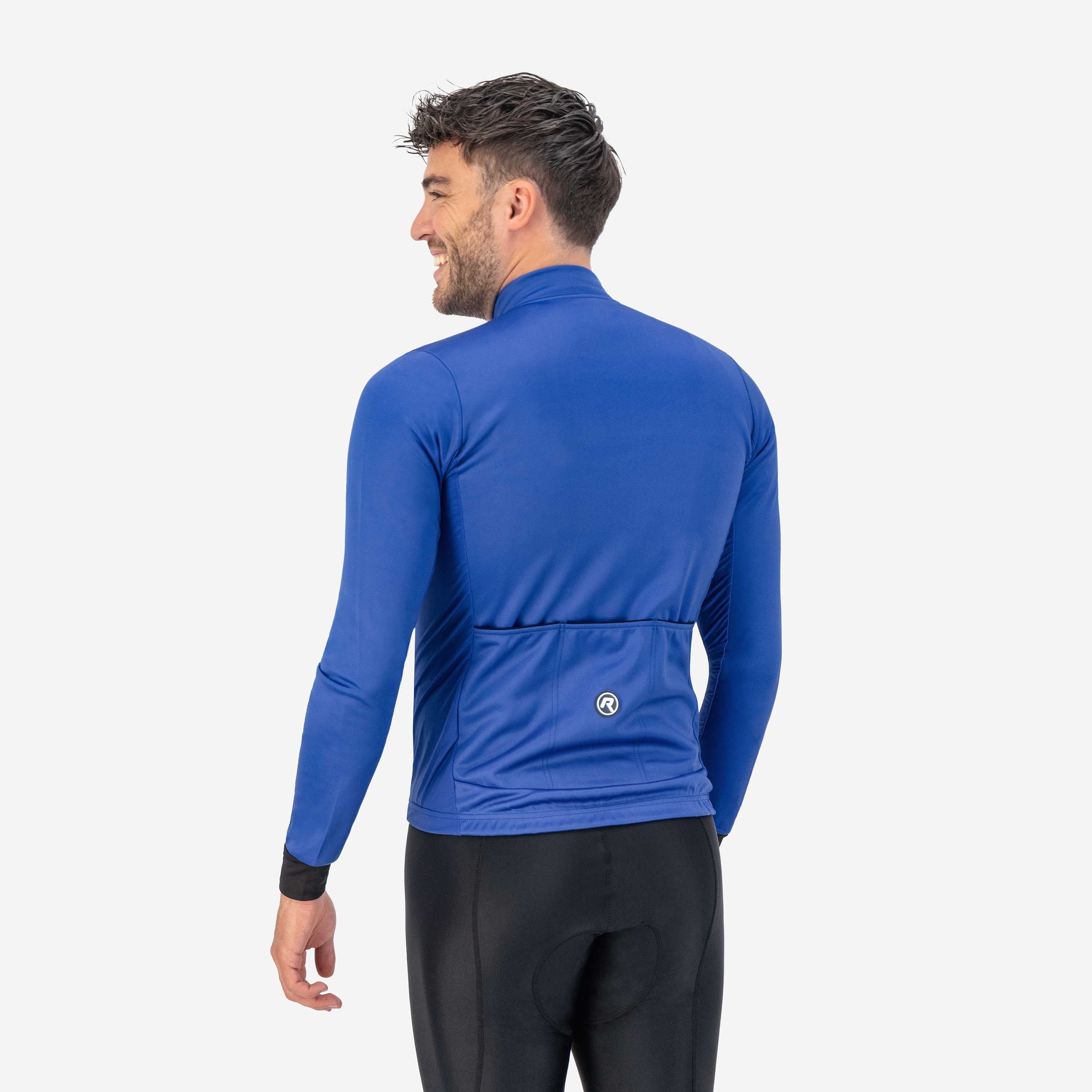 Core Fietsshirt Lange Mouw Heren - Blauw