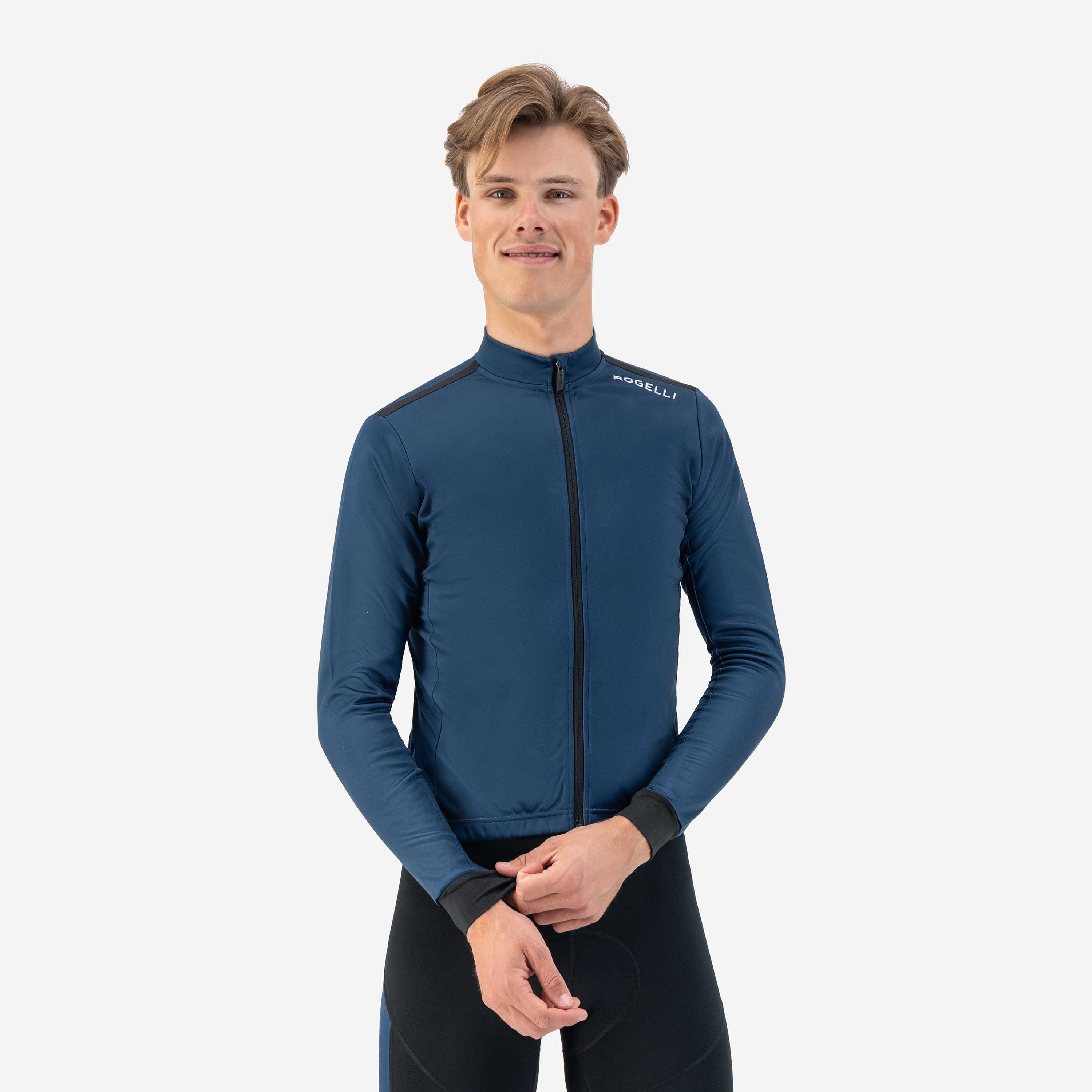 Core Fietsshirt Lange Mouw Heren - Donkerblauw