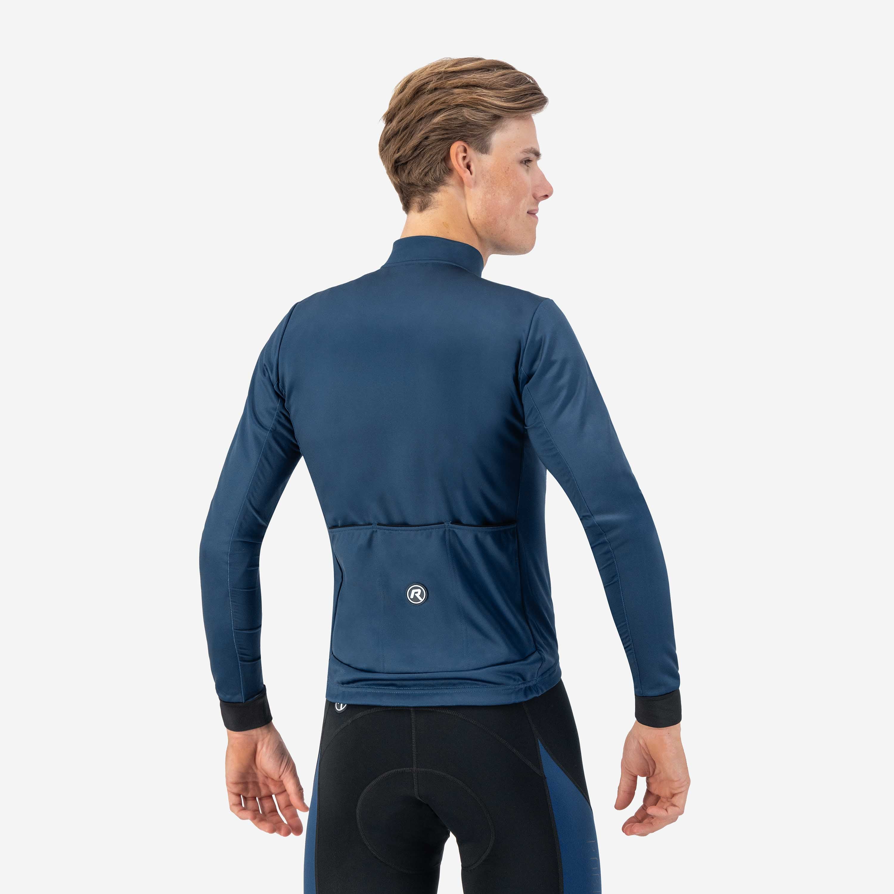 Core Fietsshirt Lange Mouw Heren - Donkerblauw