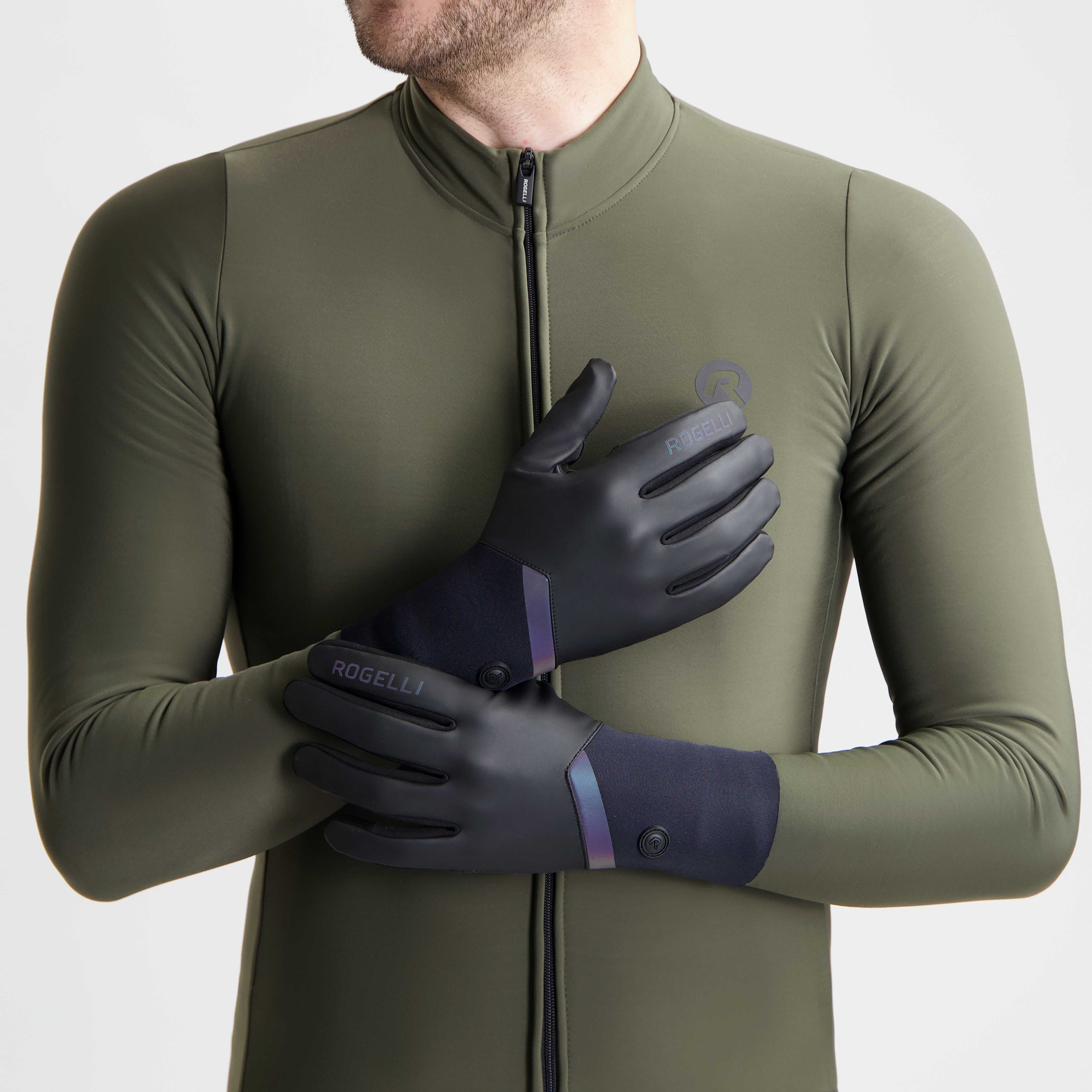 Distance Winter Fiets Gloves Men - Black