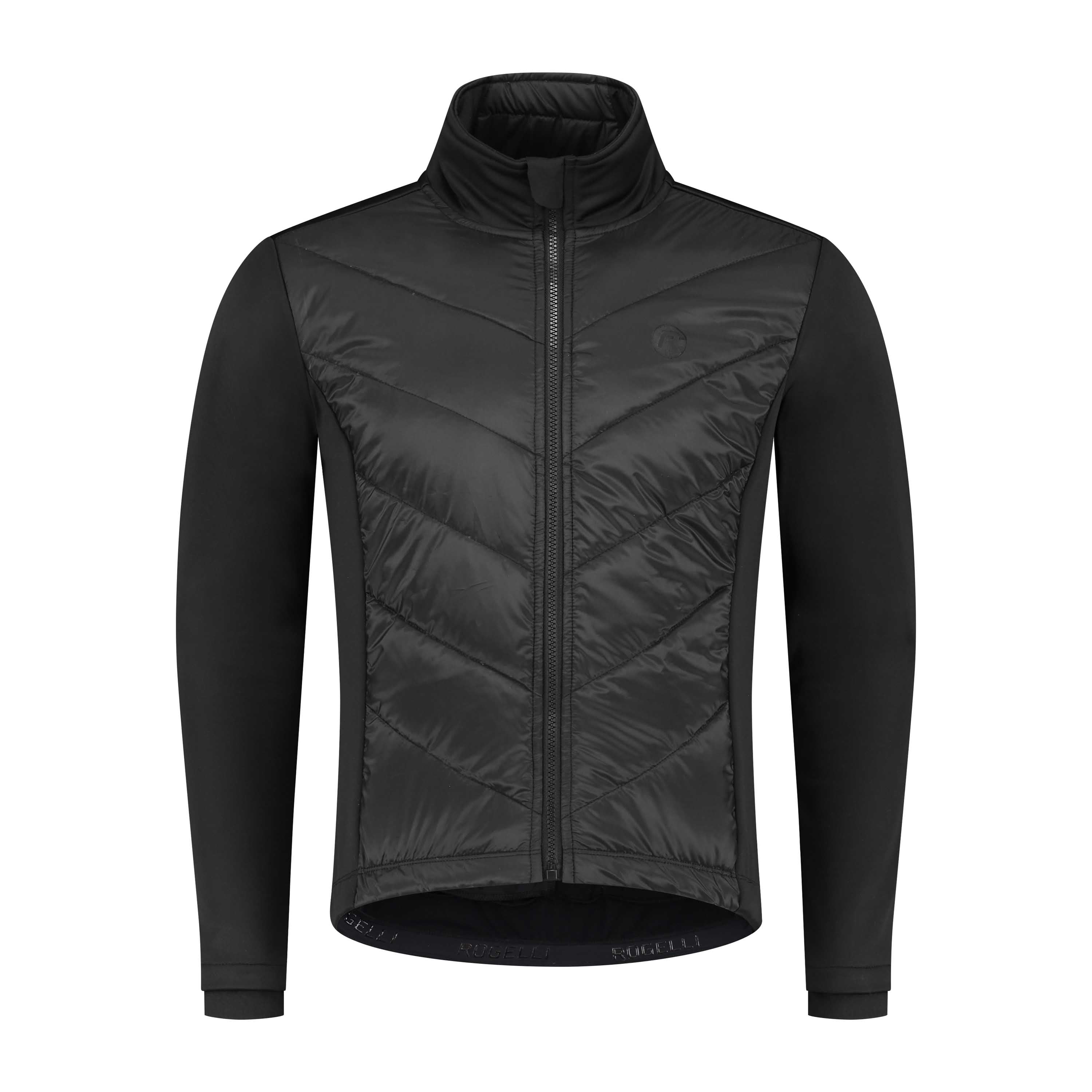 Wadded II Winter Fahrradjacke Männer - schwarz