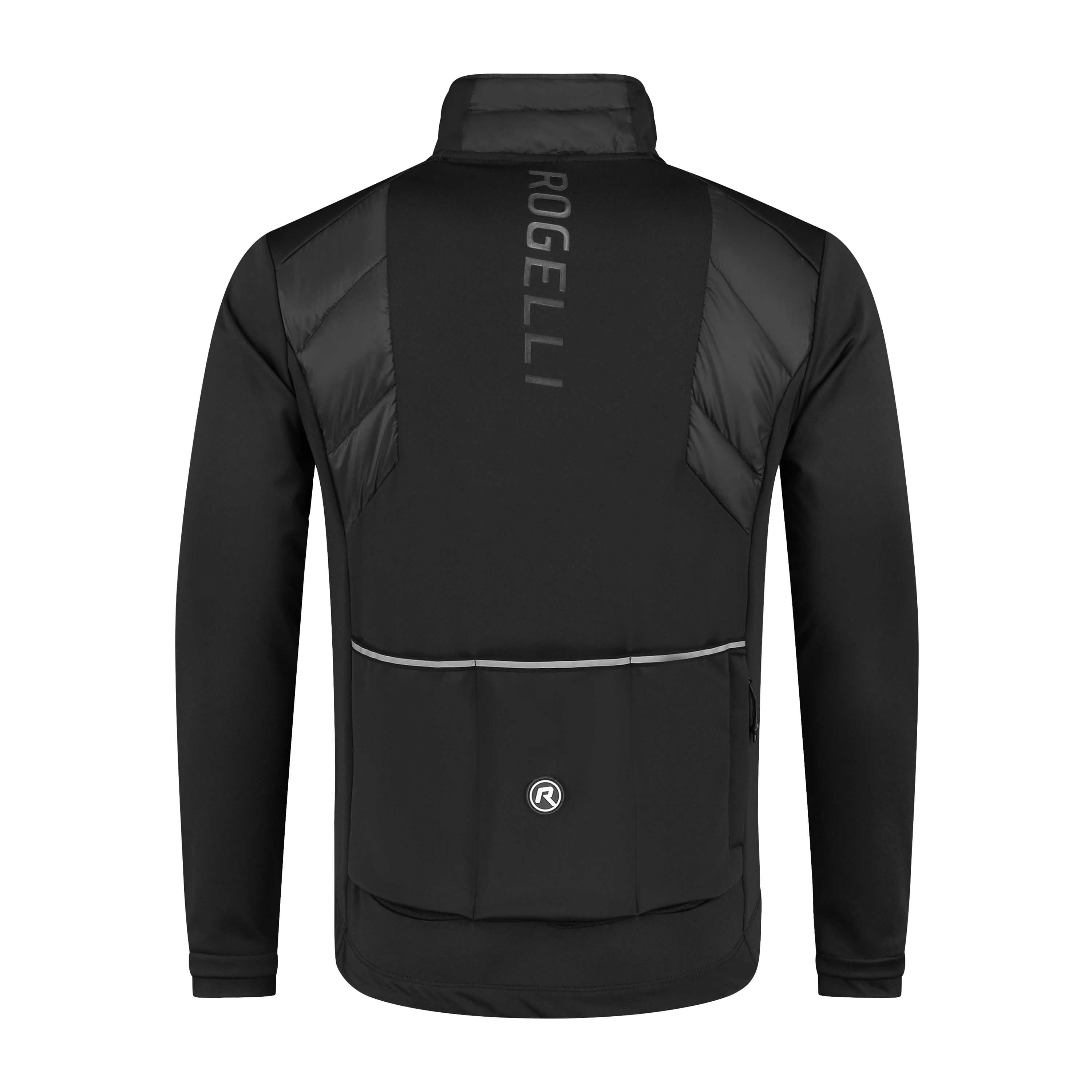 Wadded II Winter Fahrradjacke Männer - schwarz