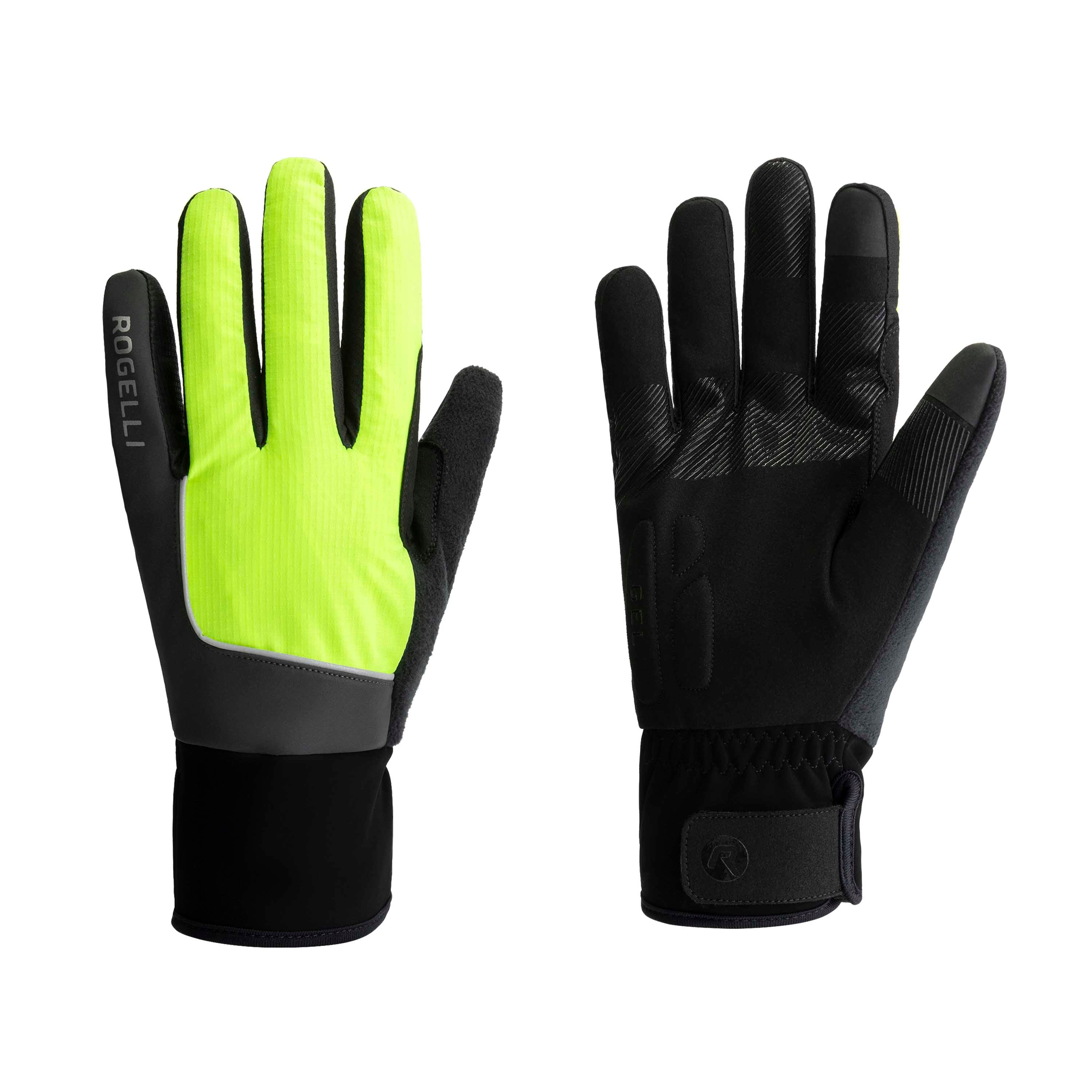 Essential Hi Vis Winter Fiets Gloves Men - Neon yellow