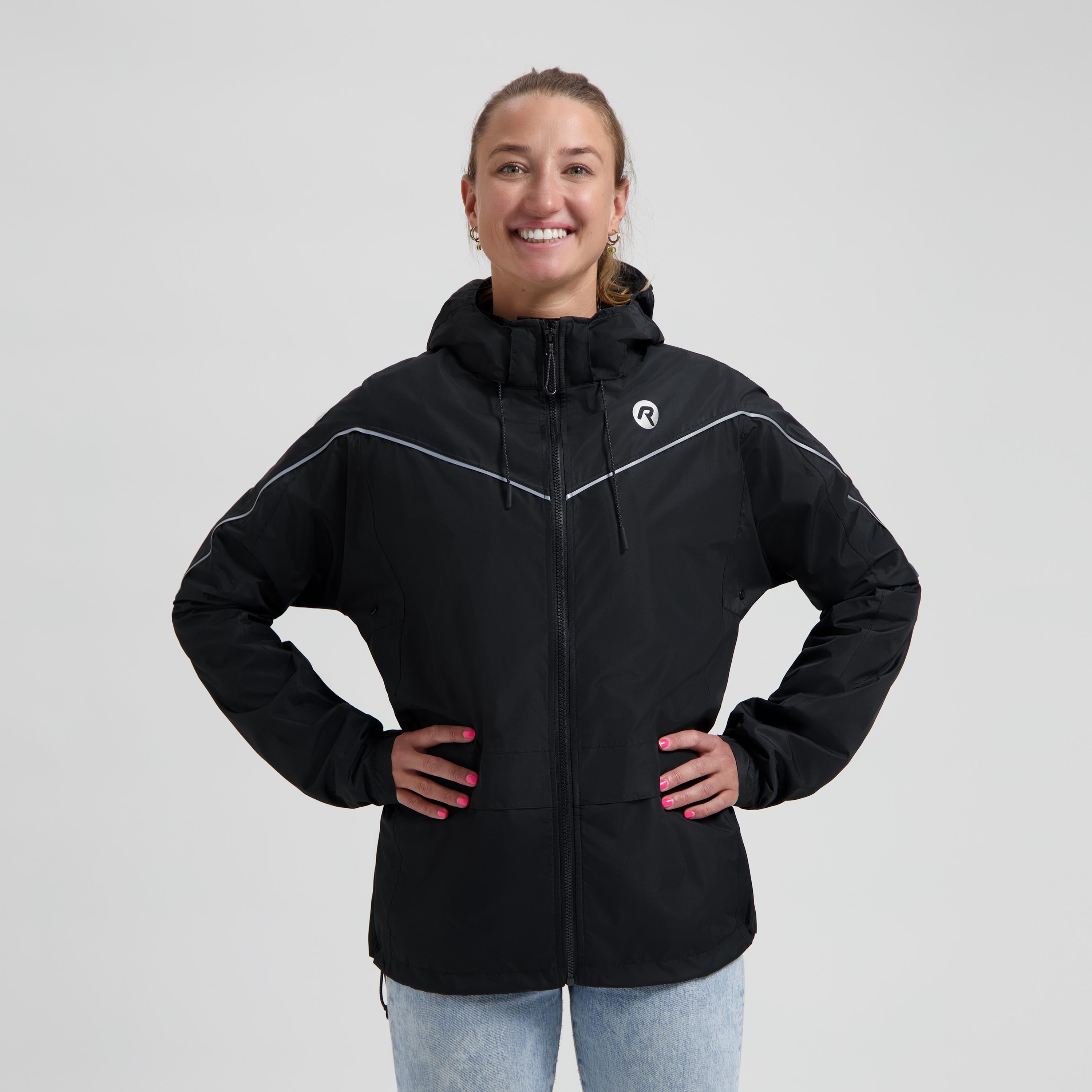 Commuter Essential Regenjas Unisex - Zwart