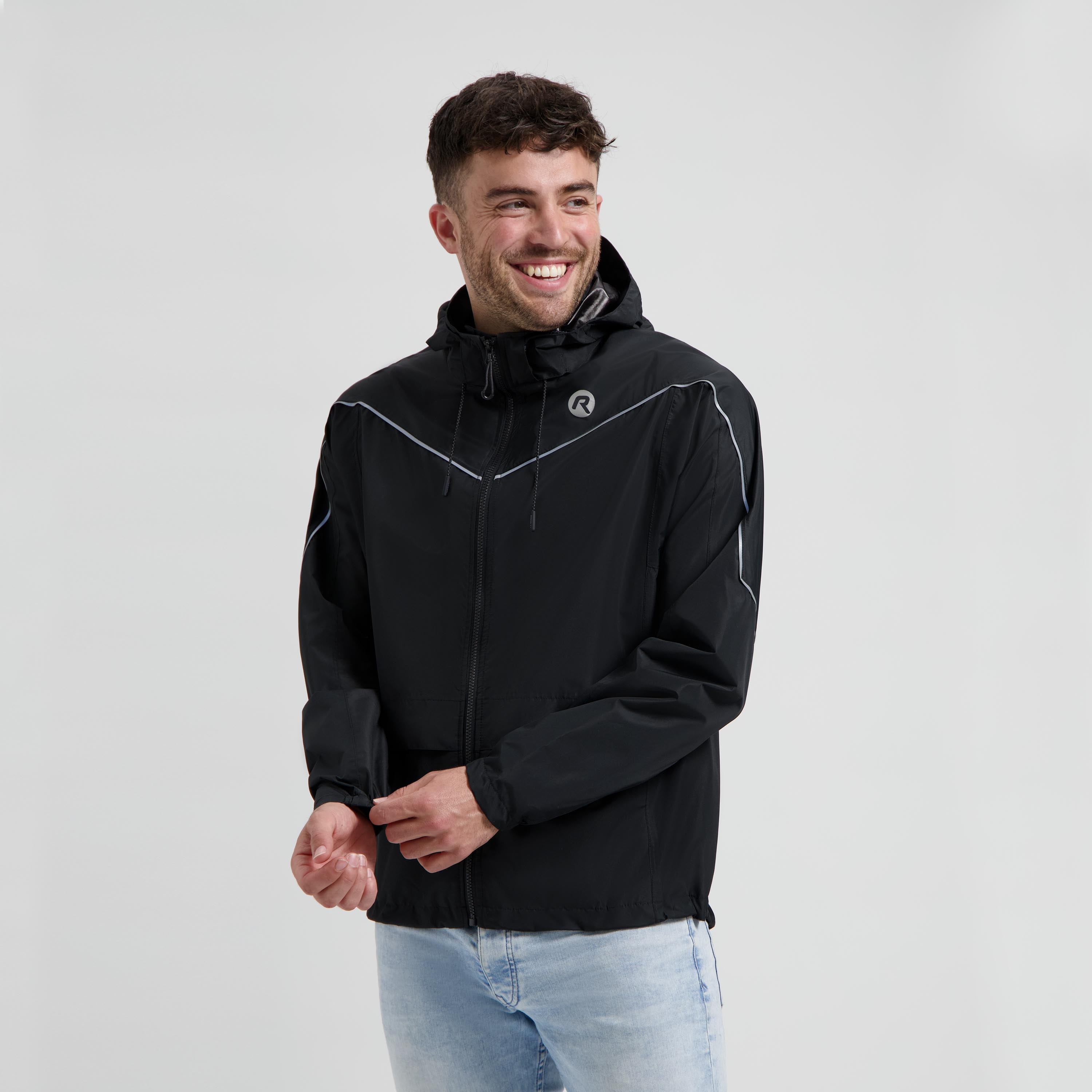 Commuter Essential Regenjas Unisex - Zwart