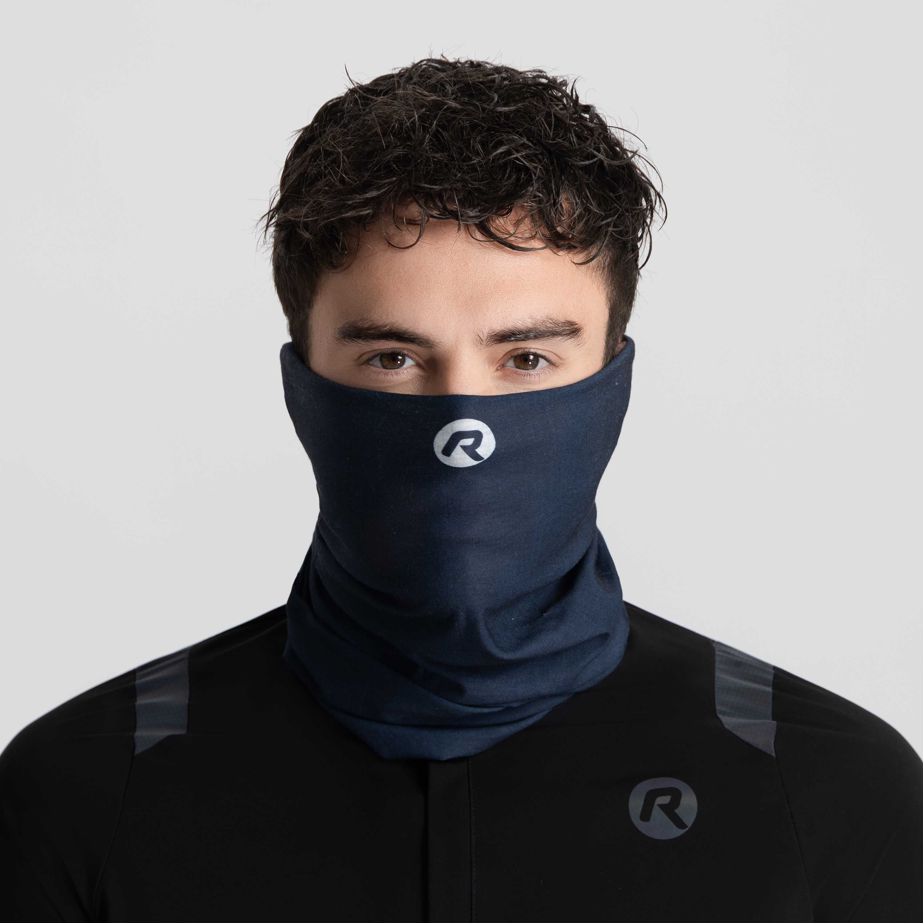 Solid neck warmer - Dark blue