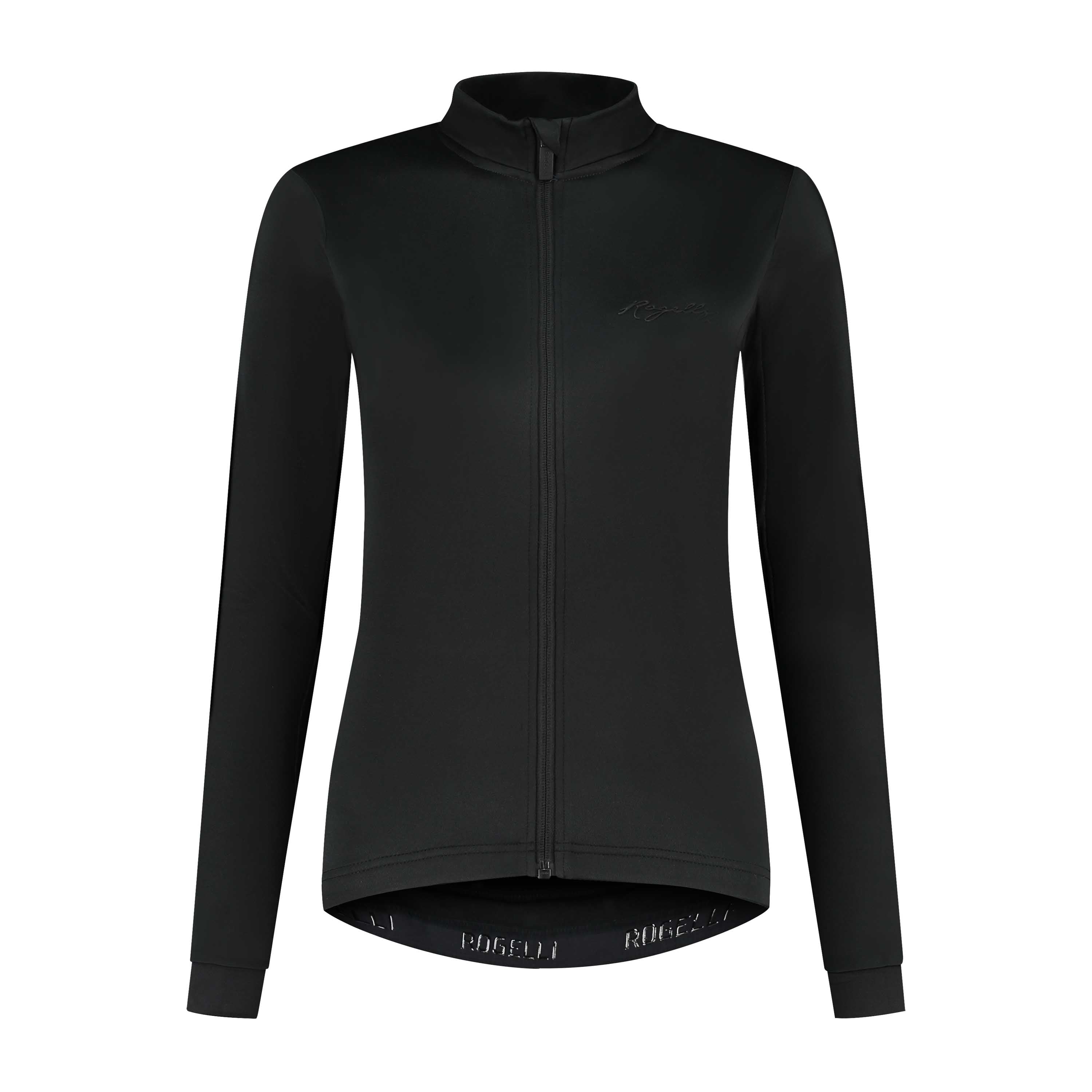 Core Fietsshirt Lange Mouw Dames - Zwart