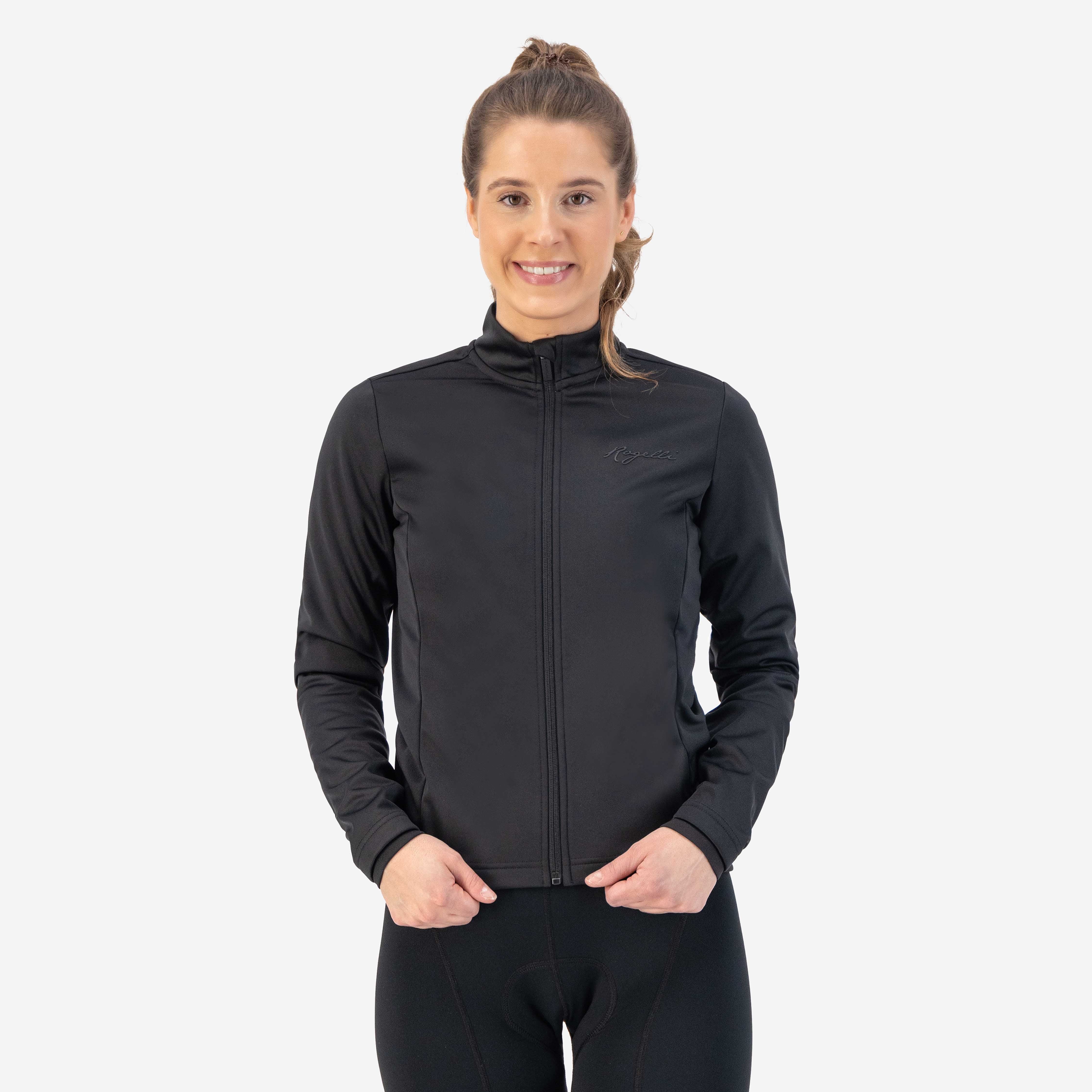 Core Winter Fietsjack Dames - Zwart