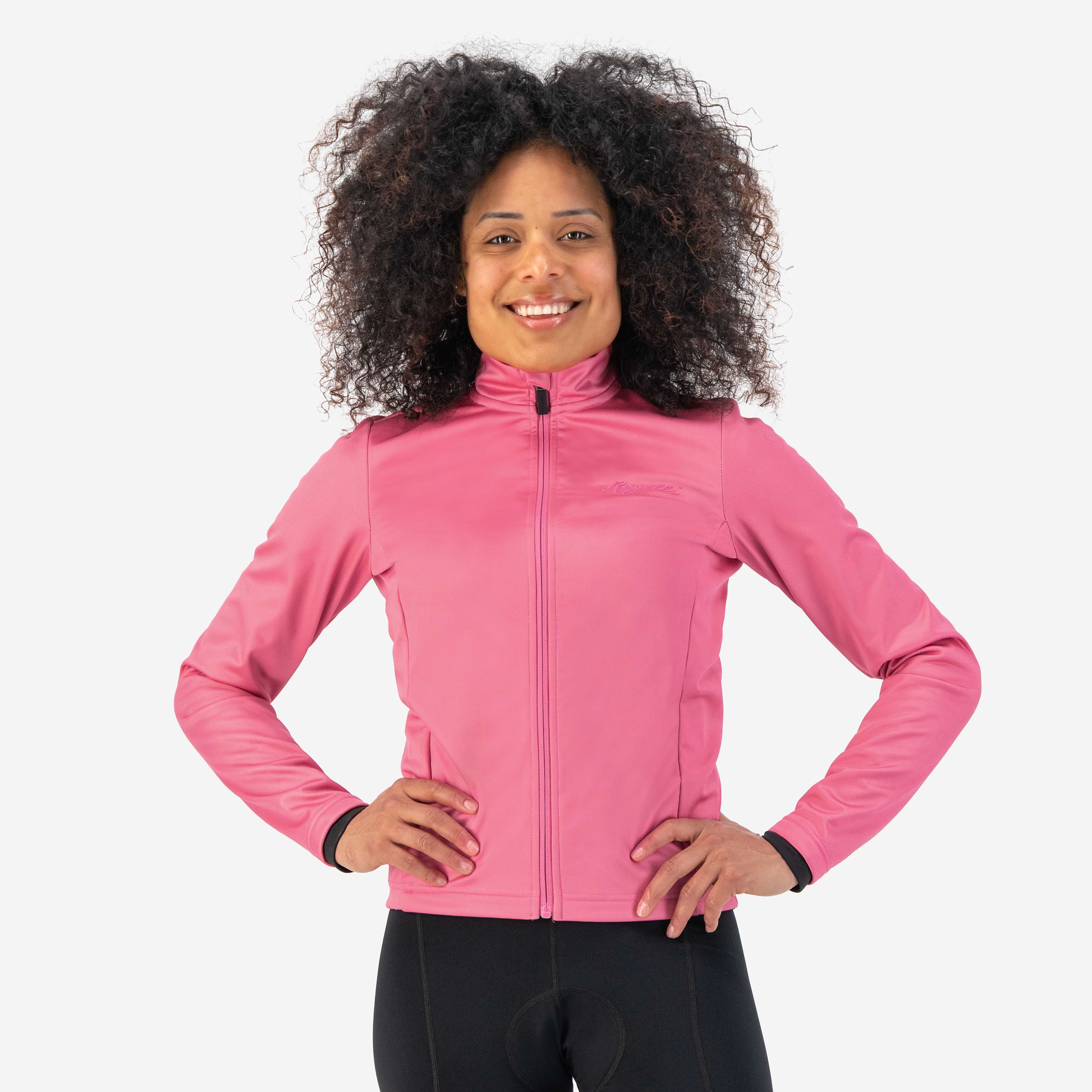 Core Winter Fietsjack Dames - Roze
