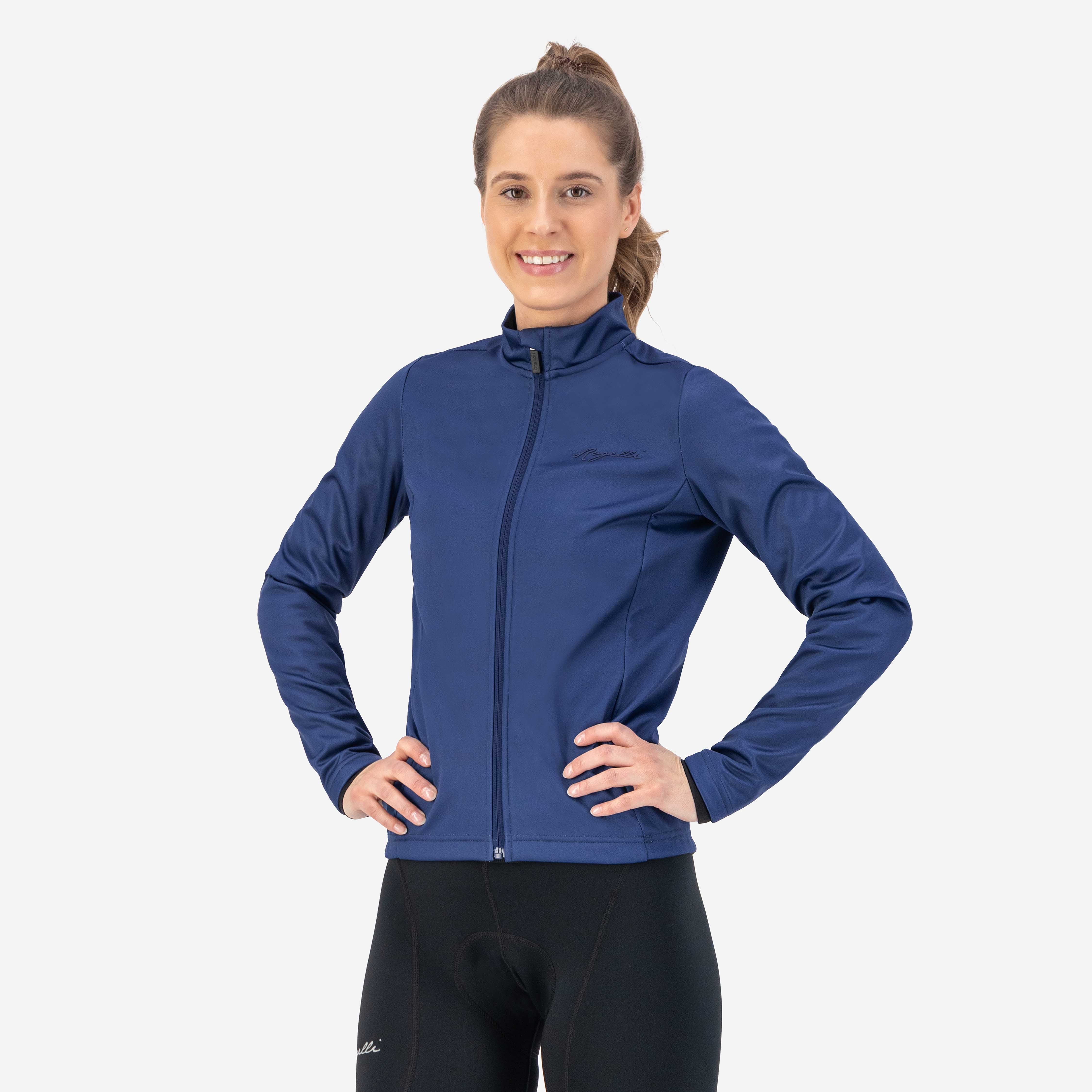 Core Winter Fietsjack Dames - Donkerblauw