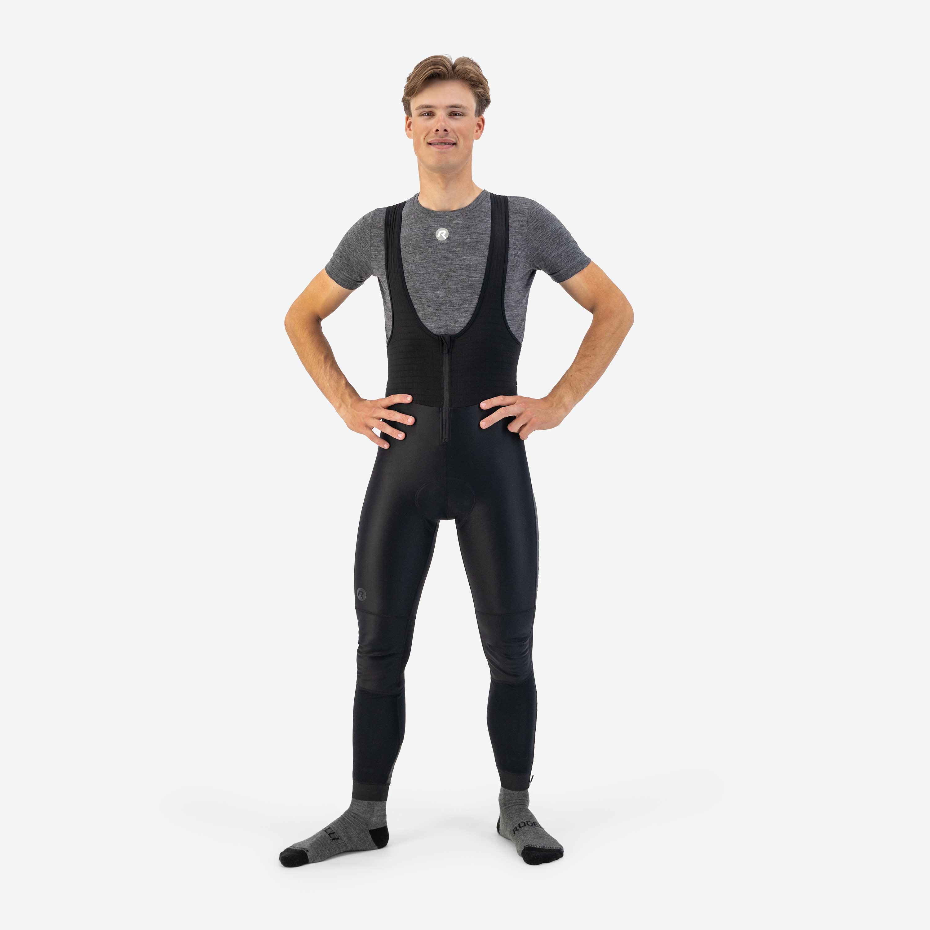 Tiefe Winter -lange Radsporthosen Männer