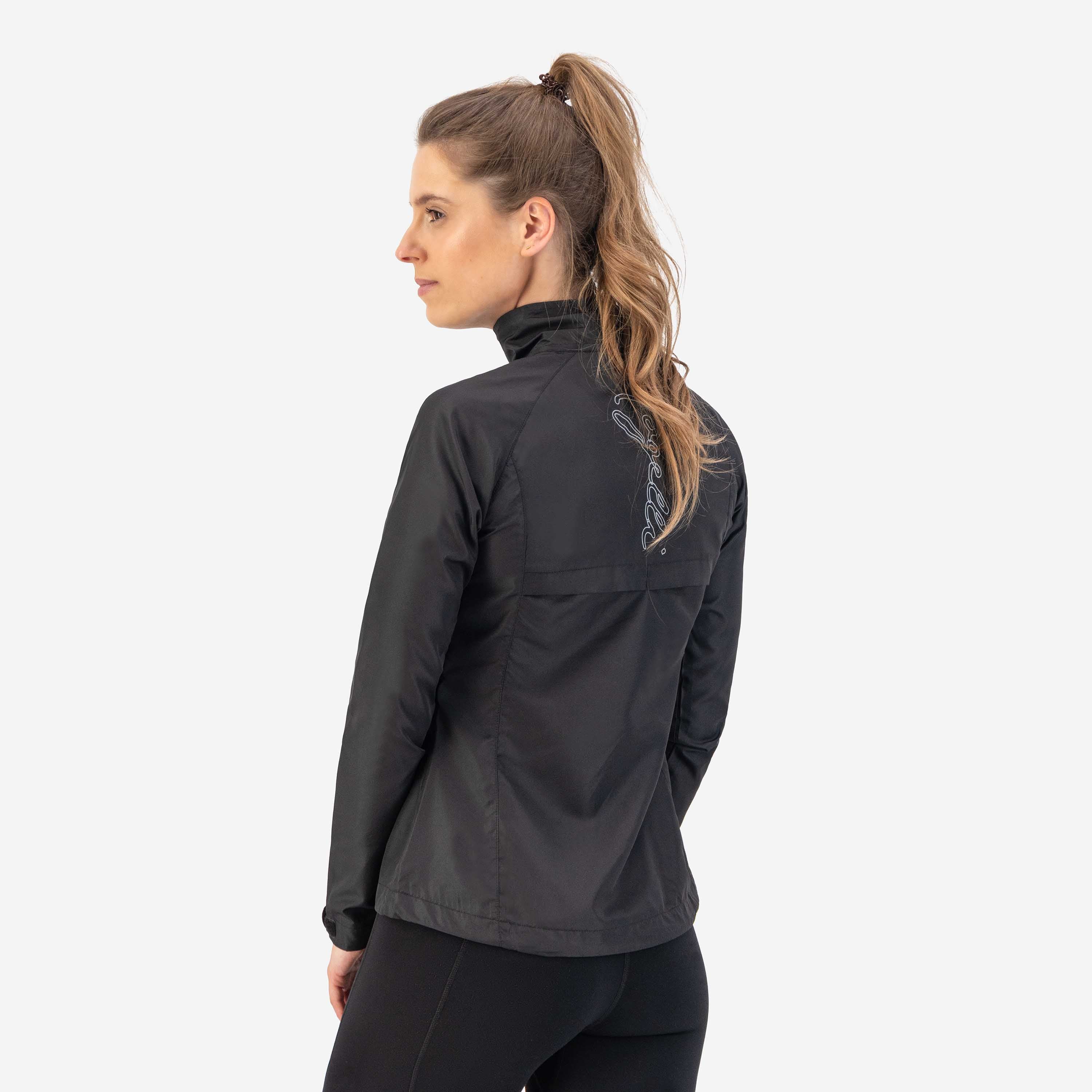 Core Hardloopjack Dames - Zwart