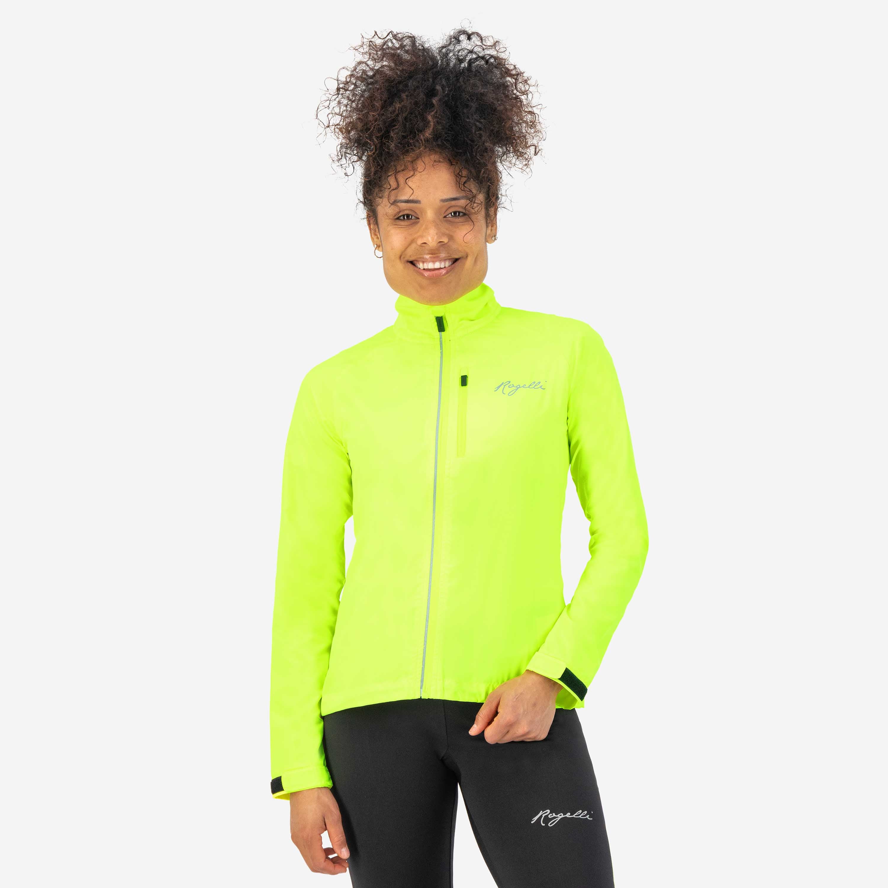 Core Hardloopjack Dames - Neon Geel