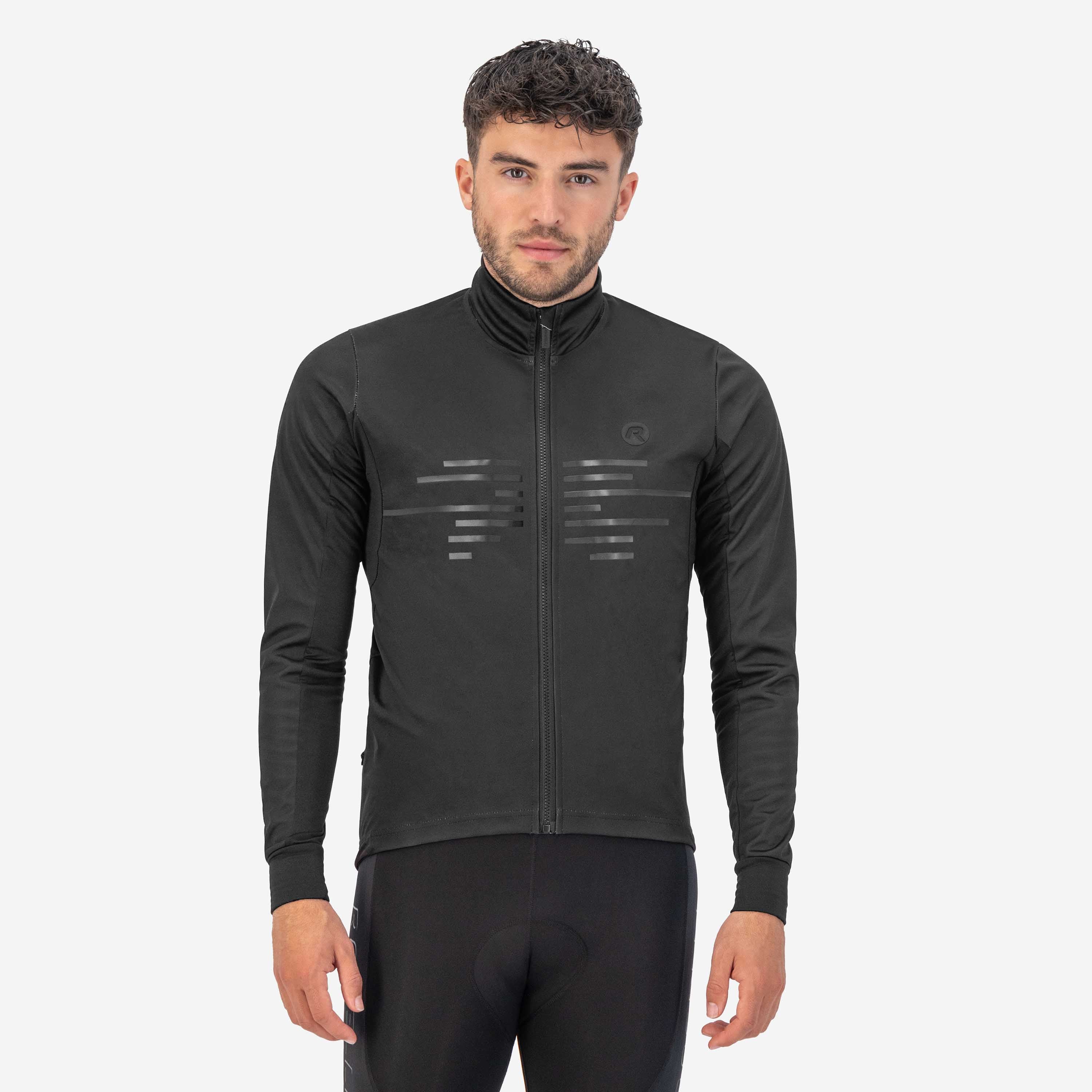 Radius Winter fietsjack Männer - schwarz
