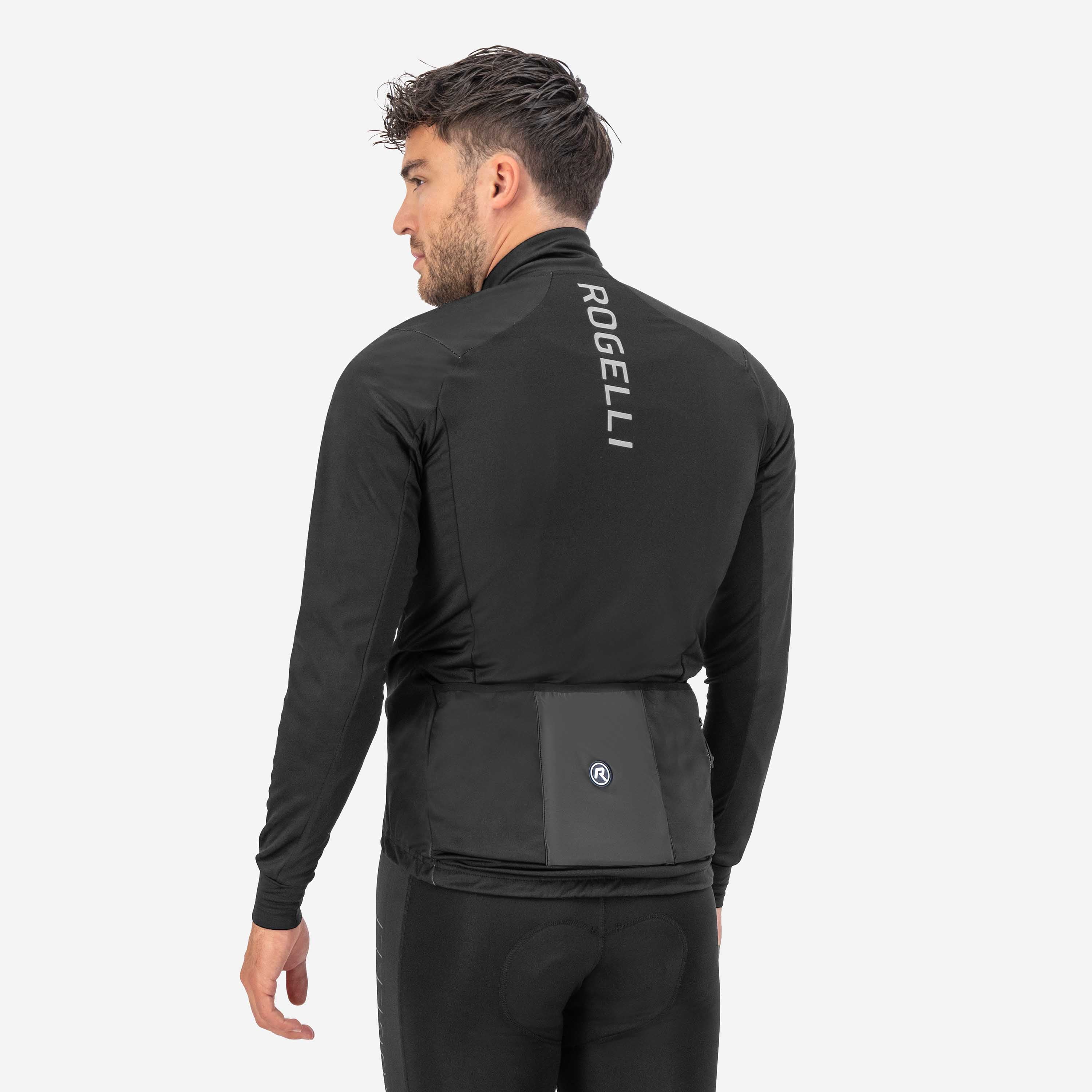 Radius Winter Fietsjack Heren - Zwart
