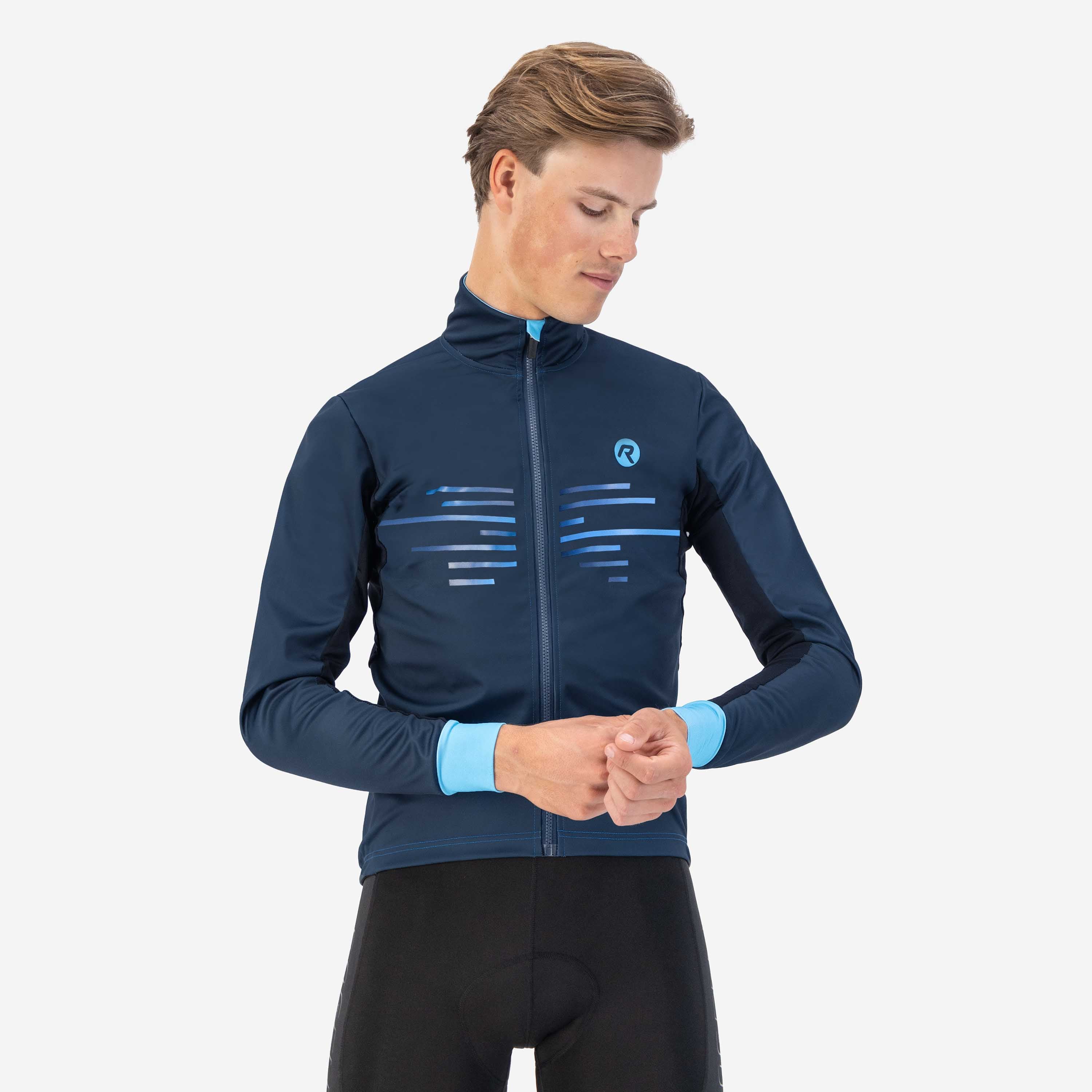 Radius Winter fietsjack Männer - blau